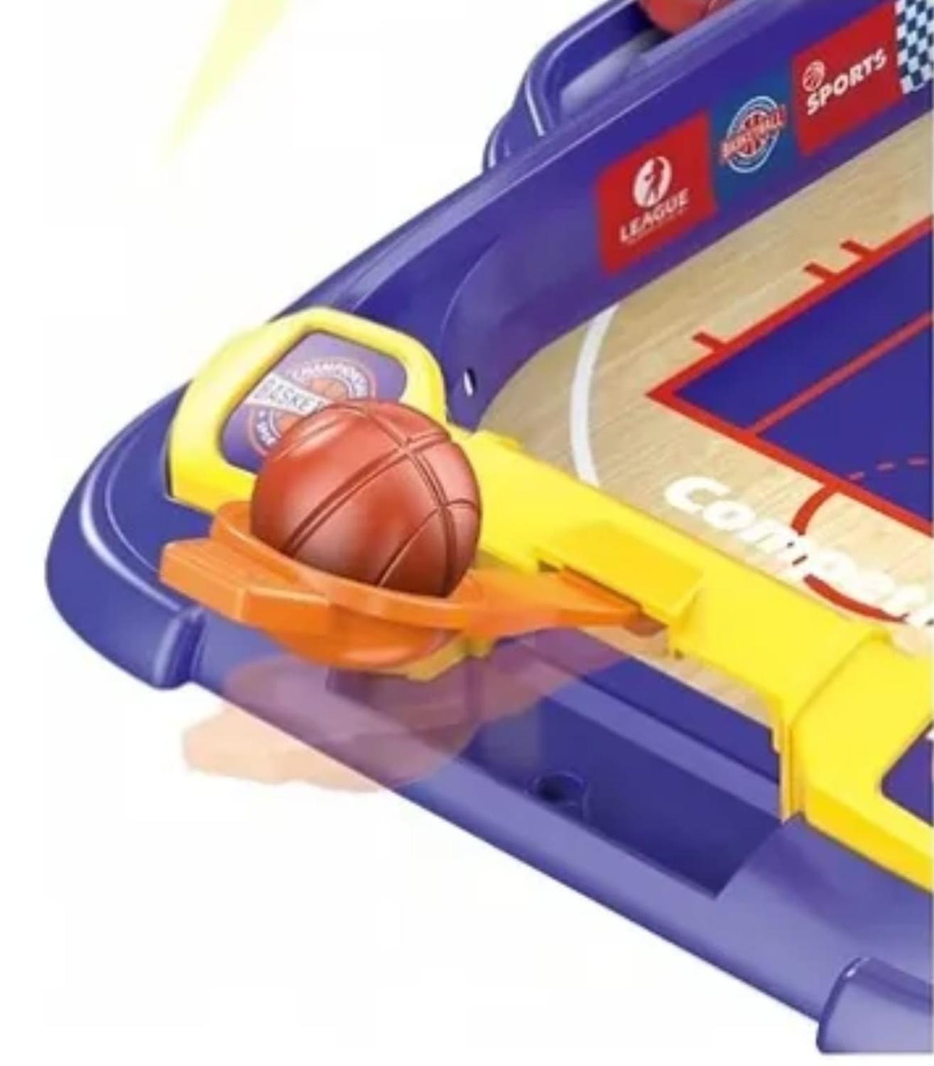 Juego De Mesa Basketball Infantil Mini Arcade Lanza Pelotas-3