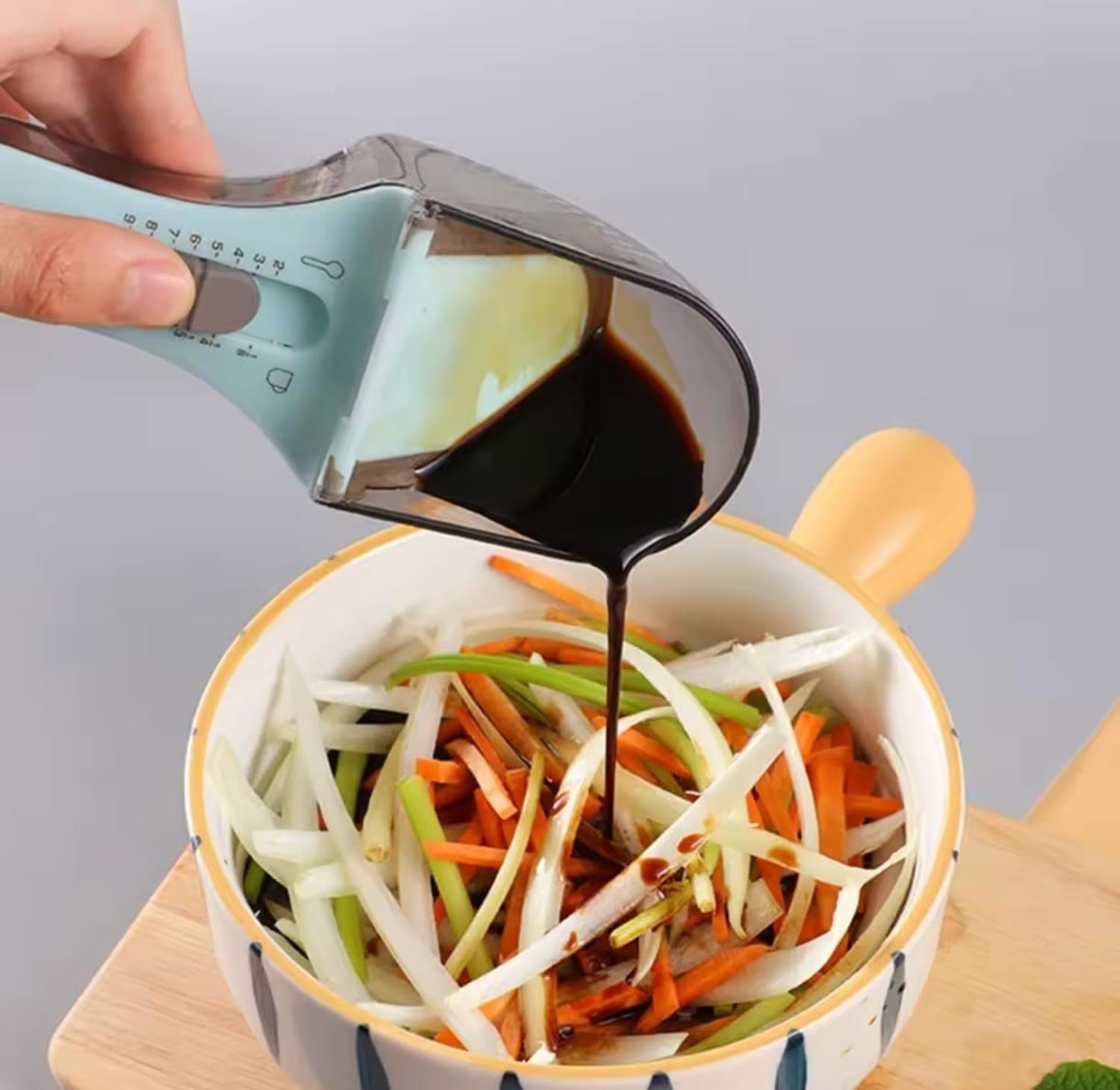 Cuchara Medidora Ajustable 2 En 1 Medicion Precisa Para Solidos Y Liquidos-3