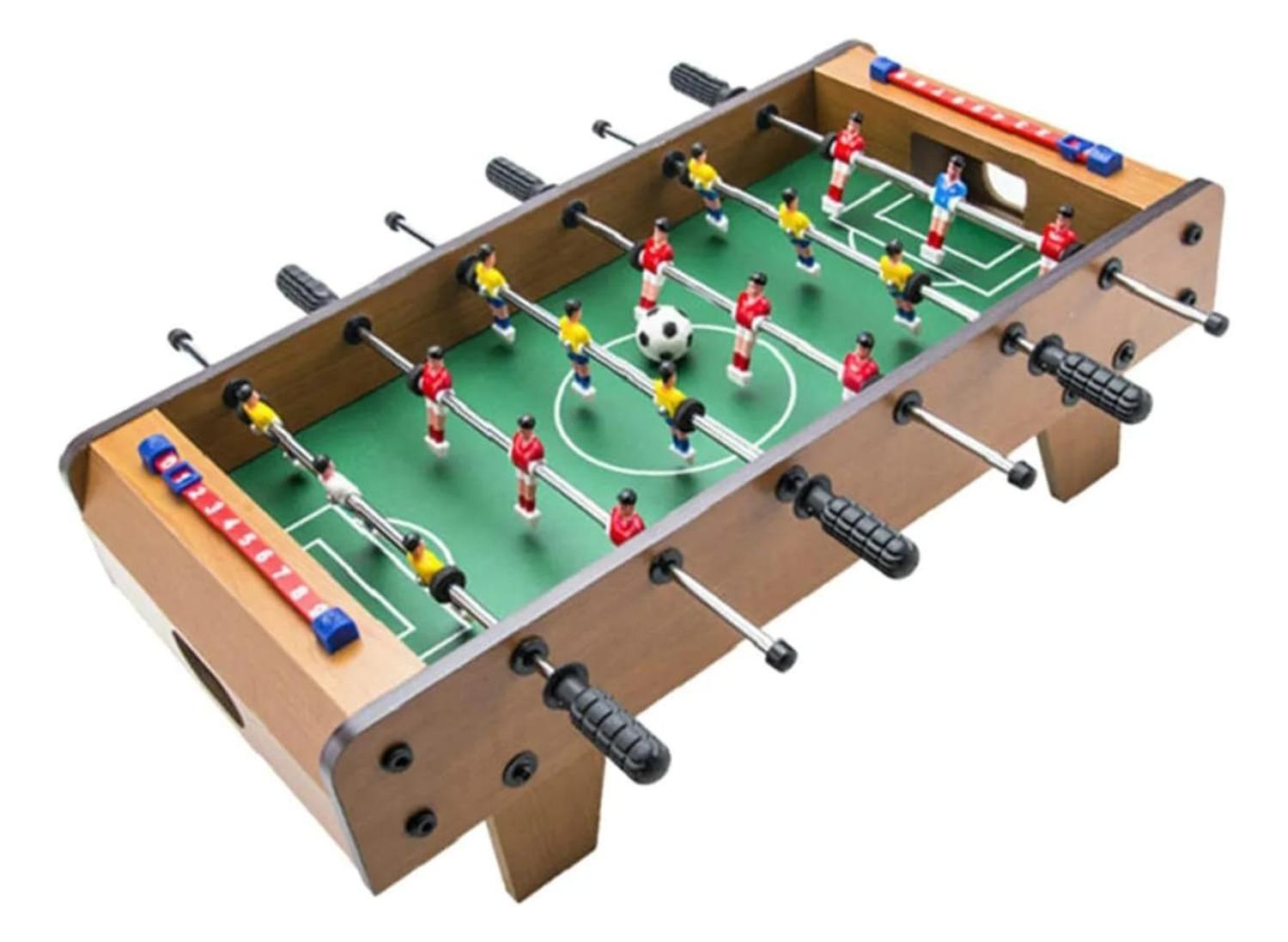 Taca Taca De Madera Niños Mini Mesa De Futbol-2