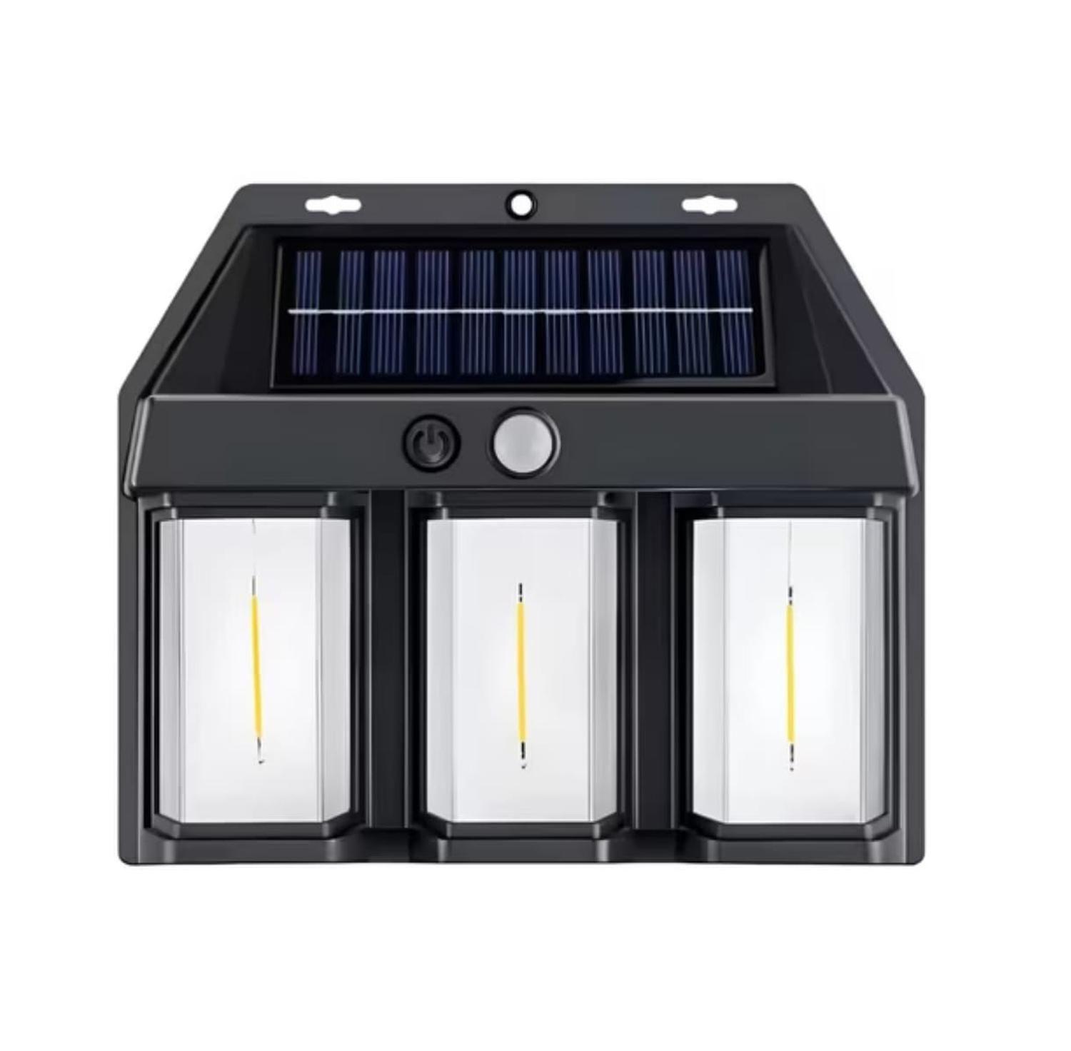 Lampara Solar Led Con Sensor De Movimiento-0