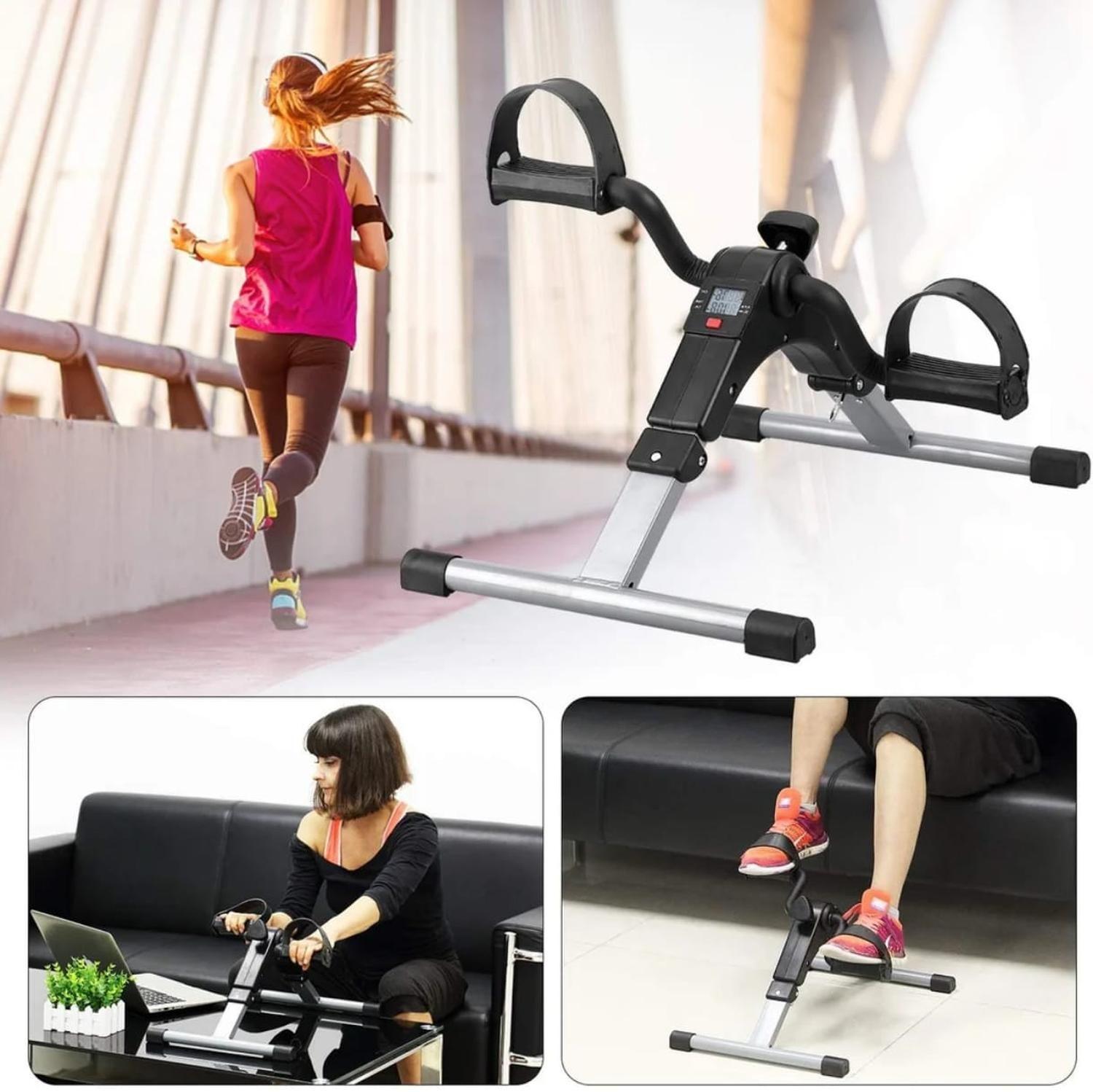 Pedalera Ejercitadora De Manos Y Pies Con Pantalla LCD Spinning-3