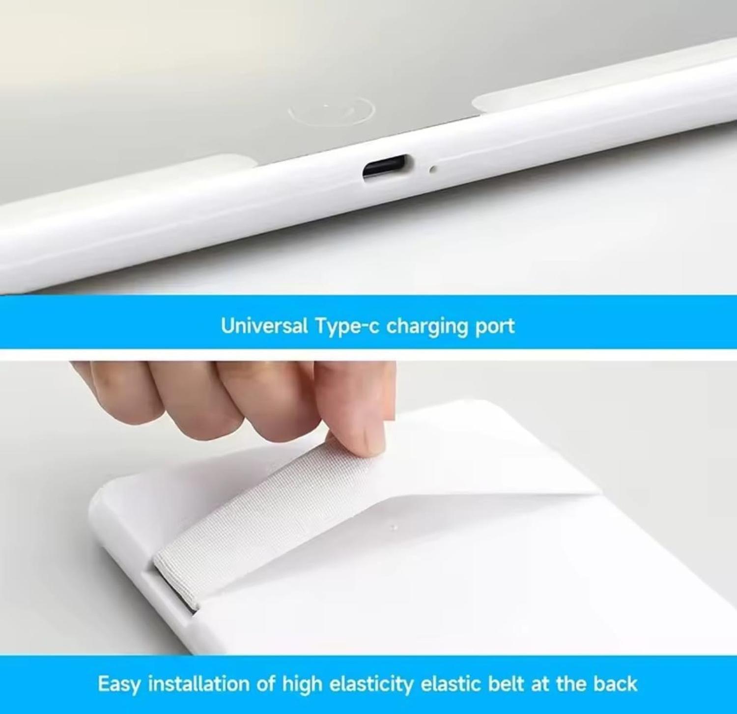 Espejo Para Auto Con Luz Led Espejo Visera Maquillaje-4