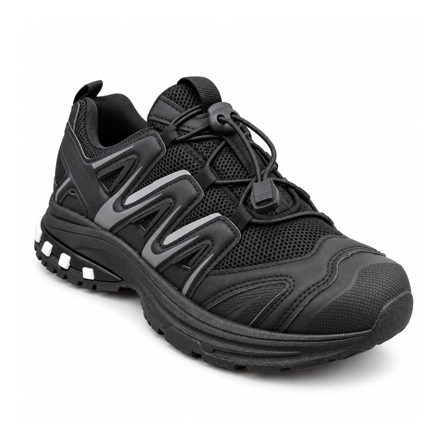 Zapatilla Urbana Negro Mujer Textil Nara 5397-1-2