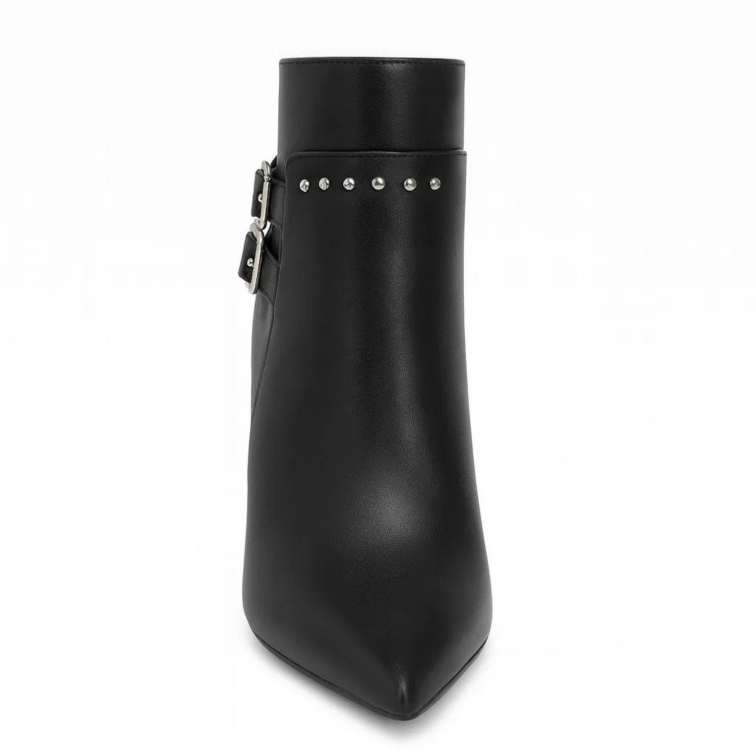 Botín Negro Mujer PU Tina TINA-001-2