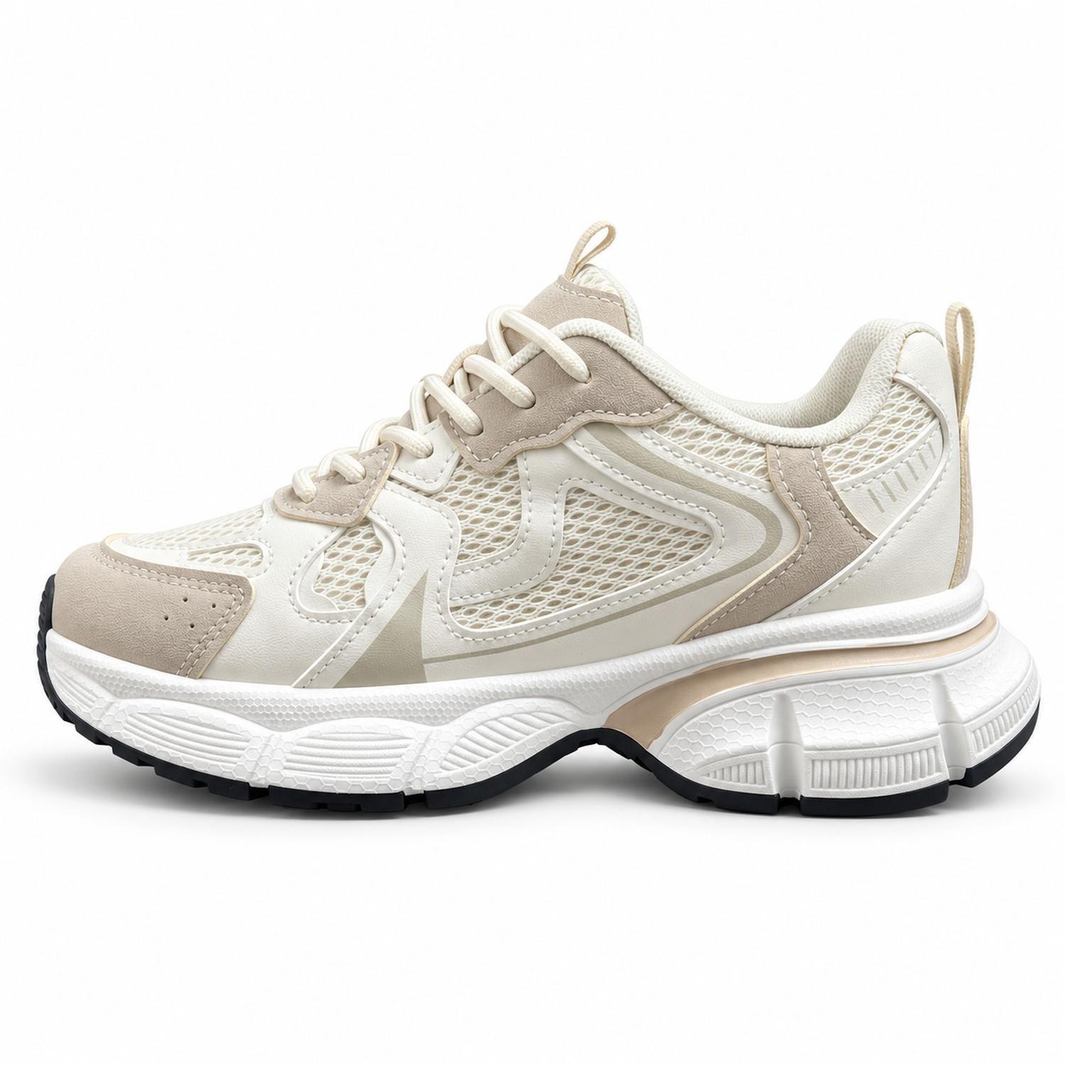 Zapatilla Deportiva Beige Mujer Capri 2460-18-1