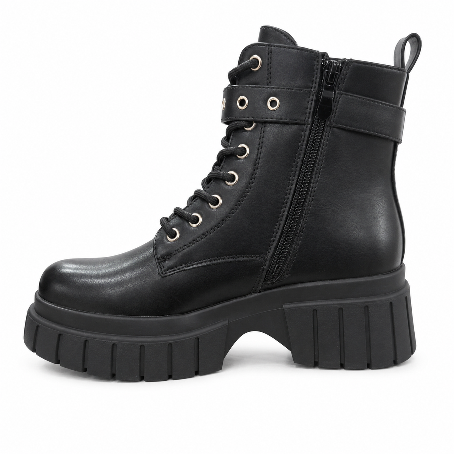 Bota Negro Mujer PU Roma 25-21-1