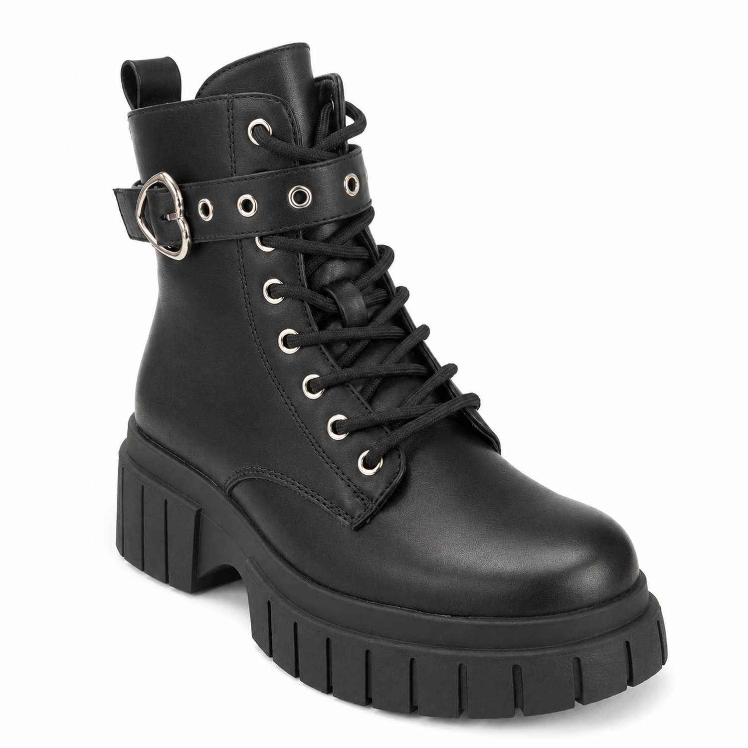 Bota Negro Mujer PU Roma 25-21-2