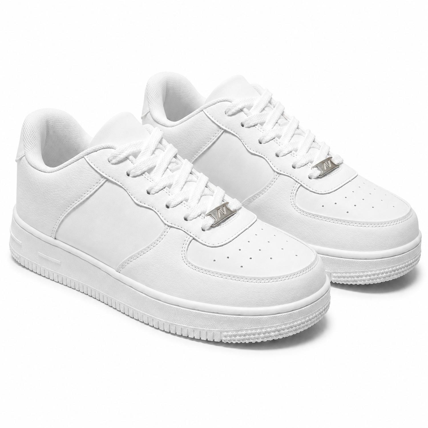 Zapatilla Urbana Blanco Ecocuero Boston 1680-2