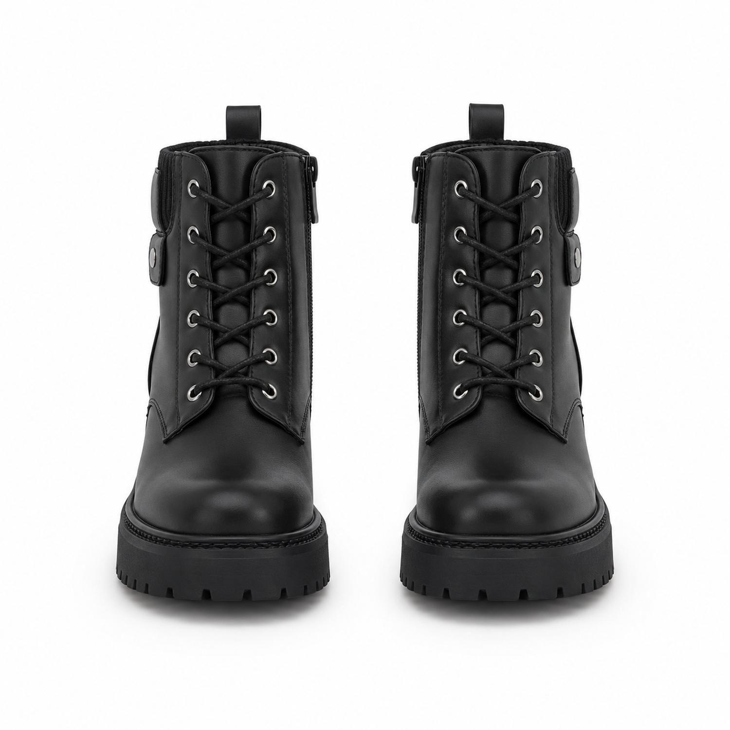 Bota Negro Mujer Ecocuero Turín 25-33-3