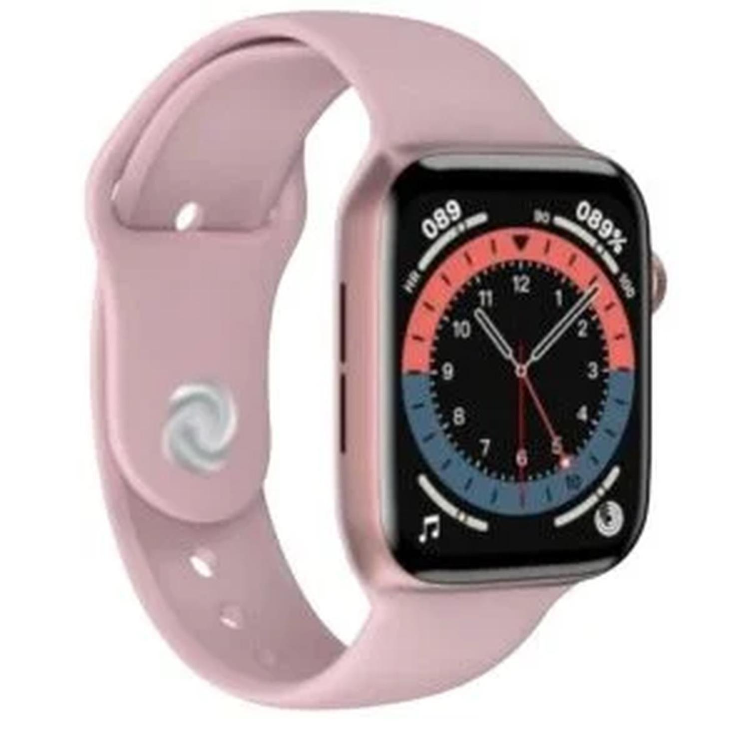 Reloj Smartwatch Inteligente HW22 Pro 44 mm Rosado-4