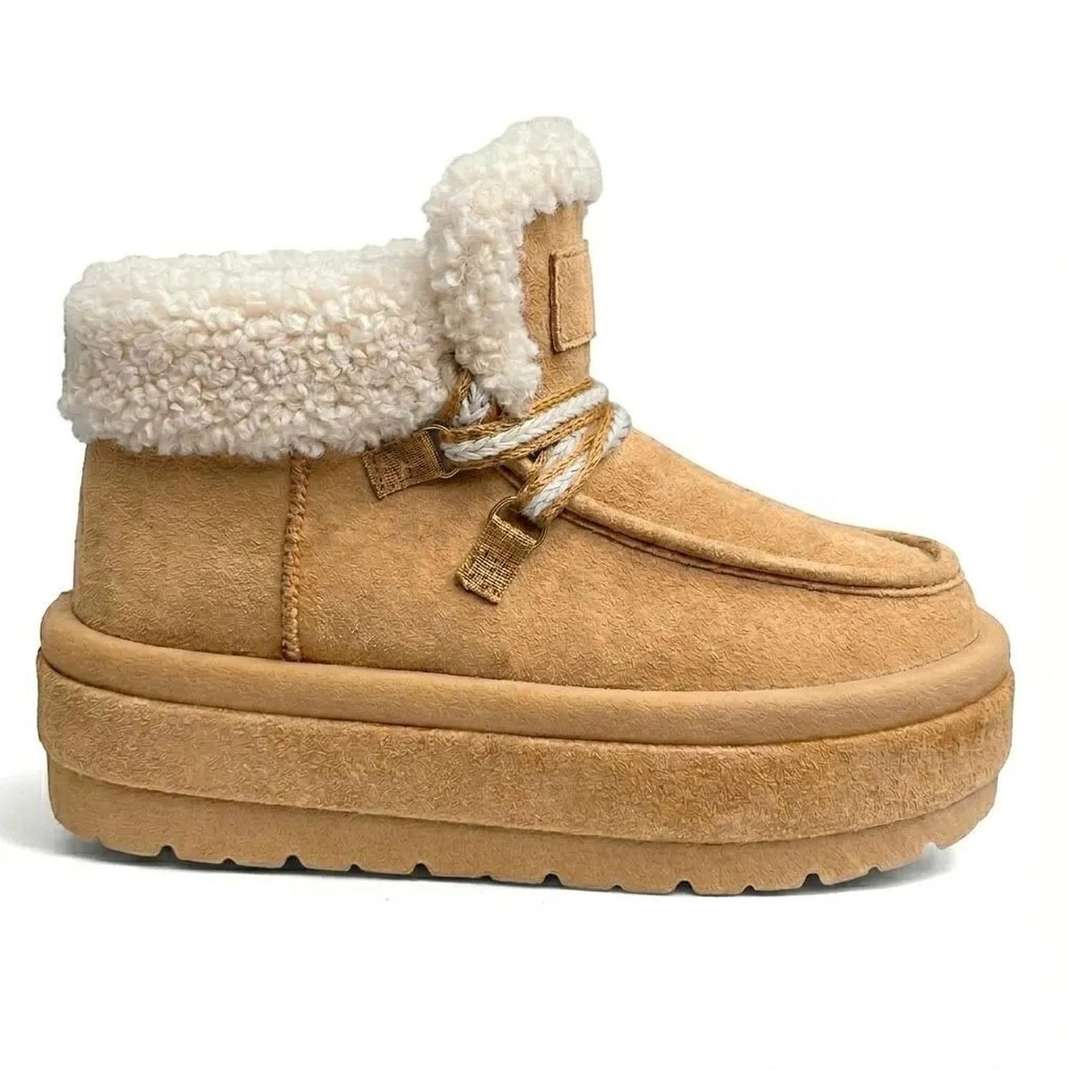 Bota Camel Mujer Gamuza Aspen GB610-0