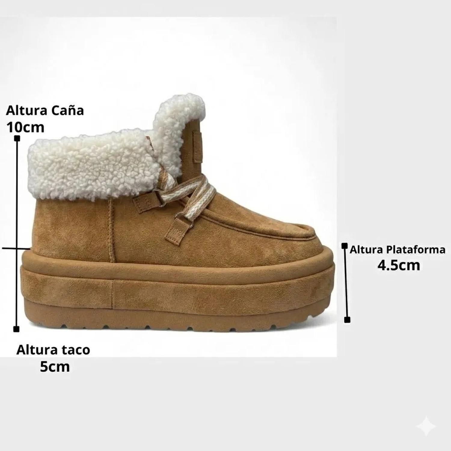Bota Camel Mujer Gamuza Aspen GB610-2