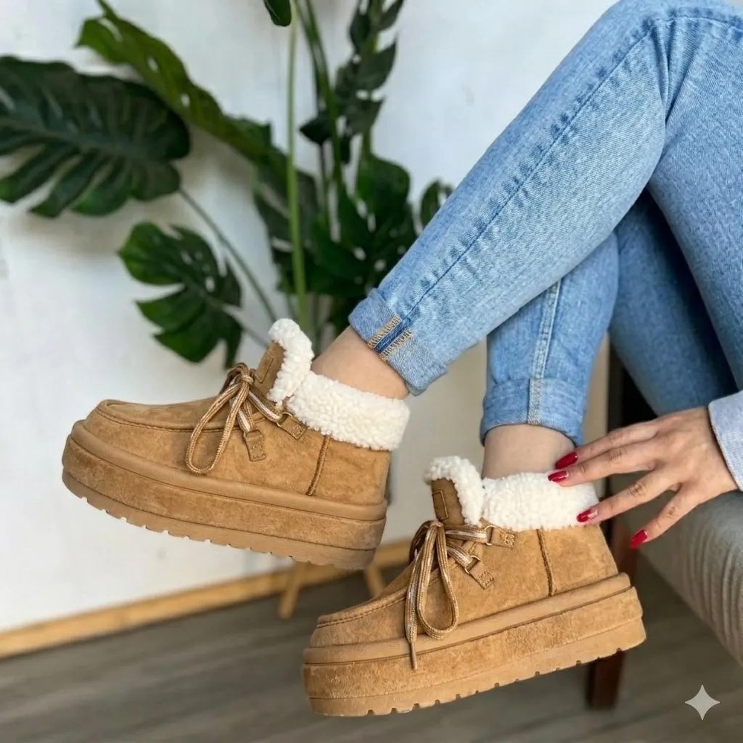 Bota Camel Mujer Gamuza Aspen GB610-3
