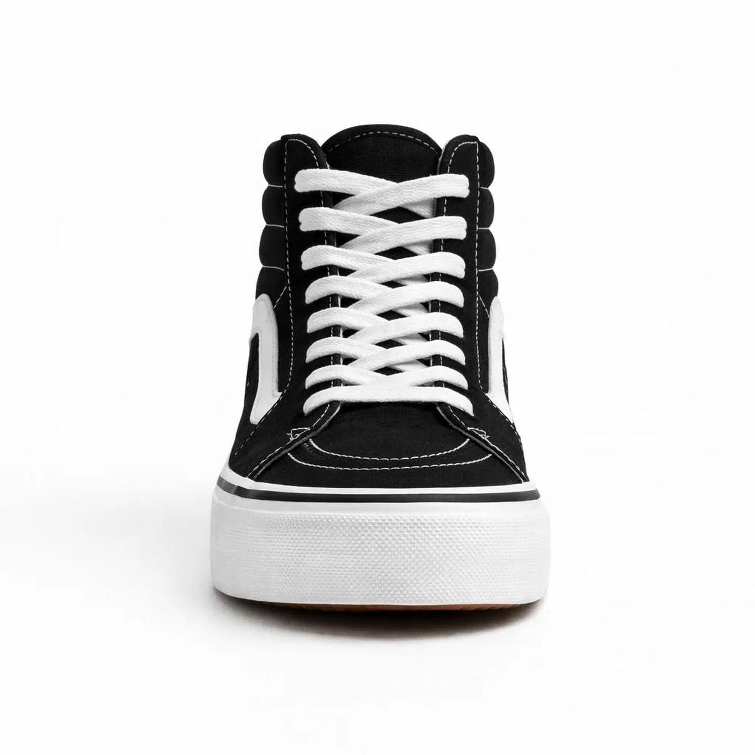 Zapatilla Negro Mujer Textil Lisboa DD29-2