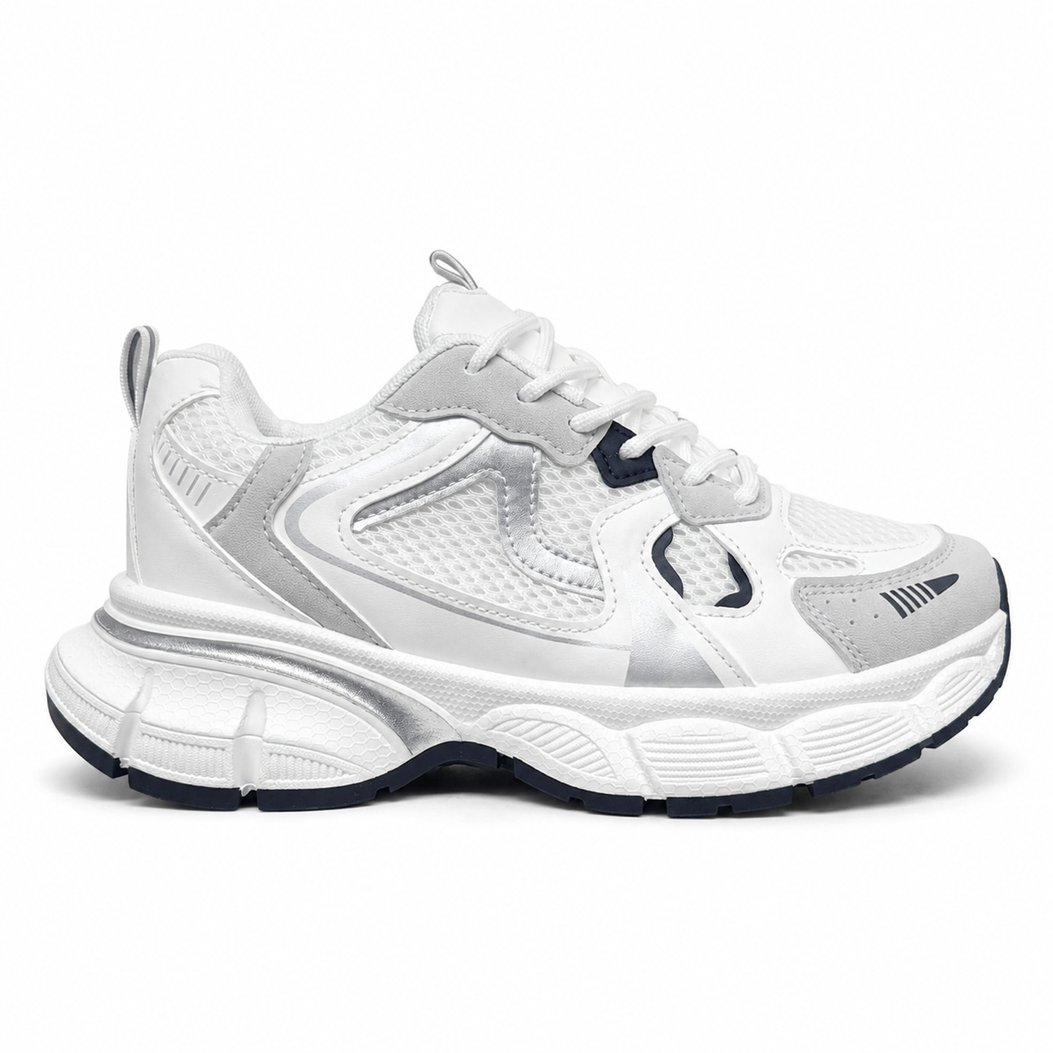 Zapatilla Blanco Mujer Textil Capri 2460-5-0