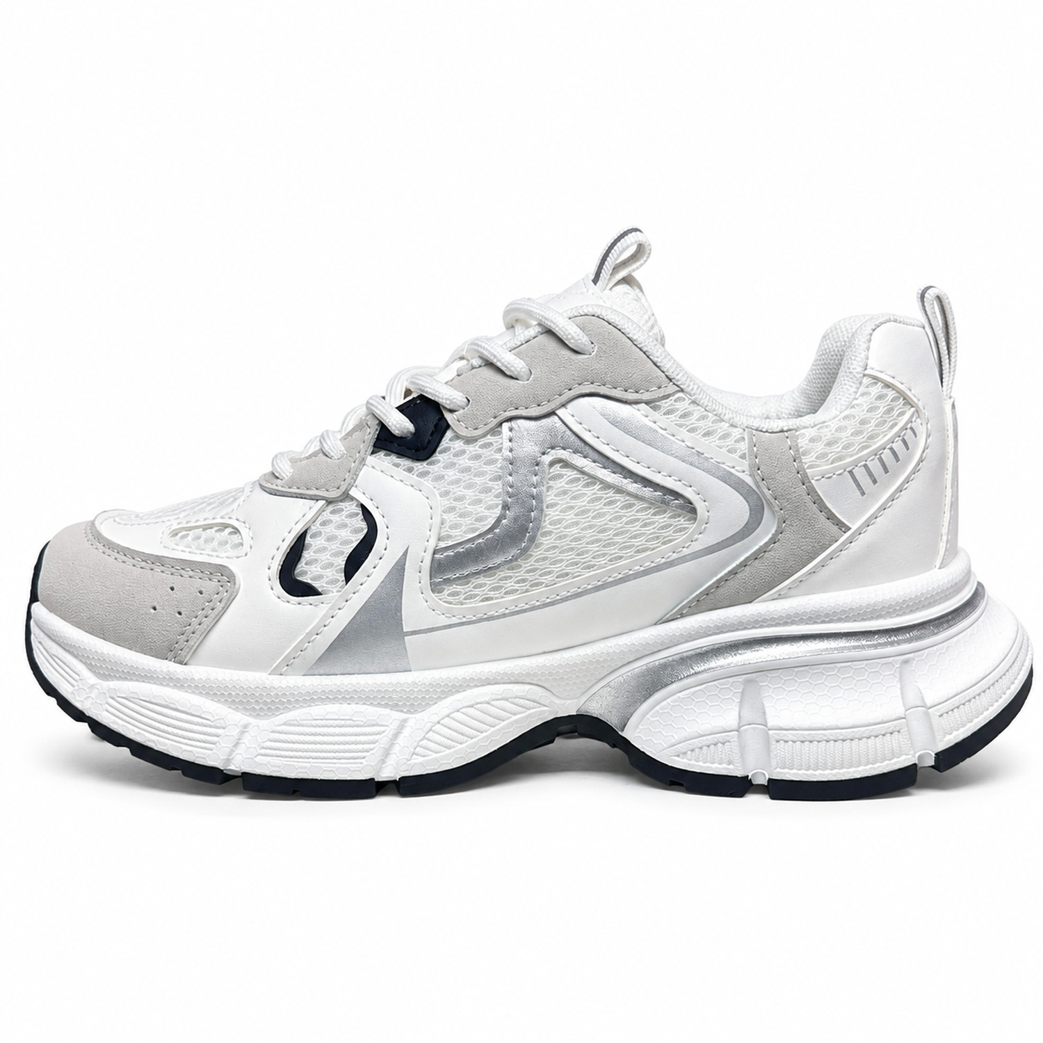Zapatilla Blanco Mujer Textil Capri 2460-5-2