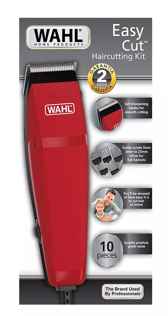 Máquina Cortadora De Pelo Home Wahl EasyCut + 10 Piezas-2