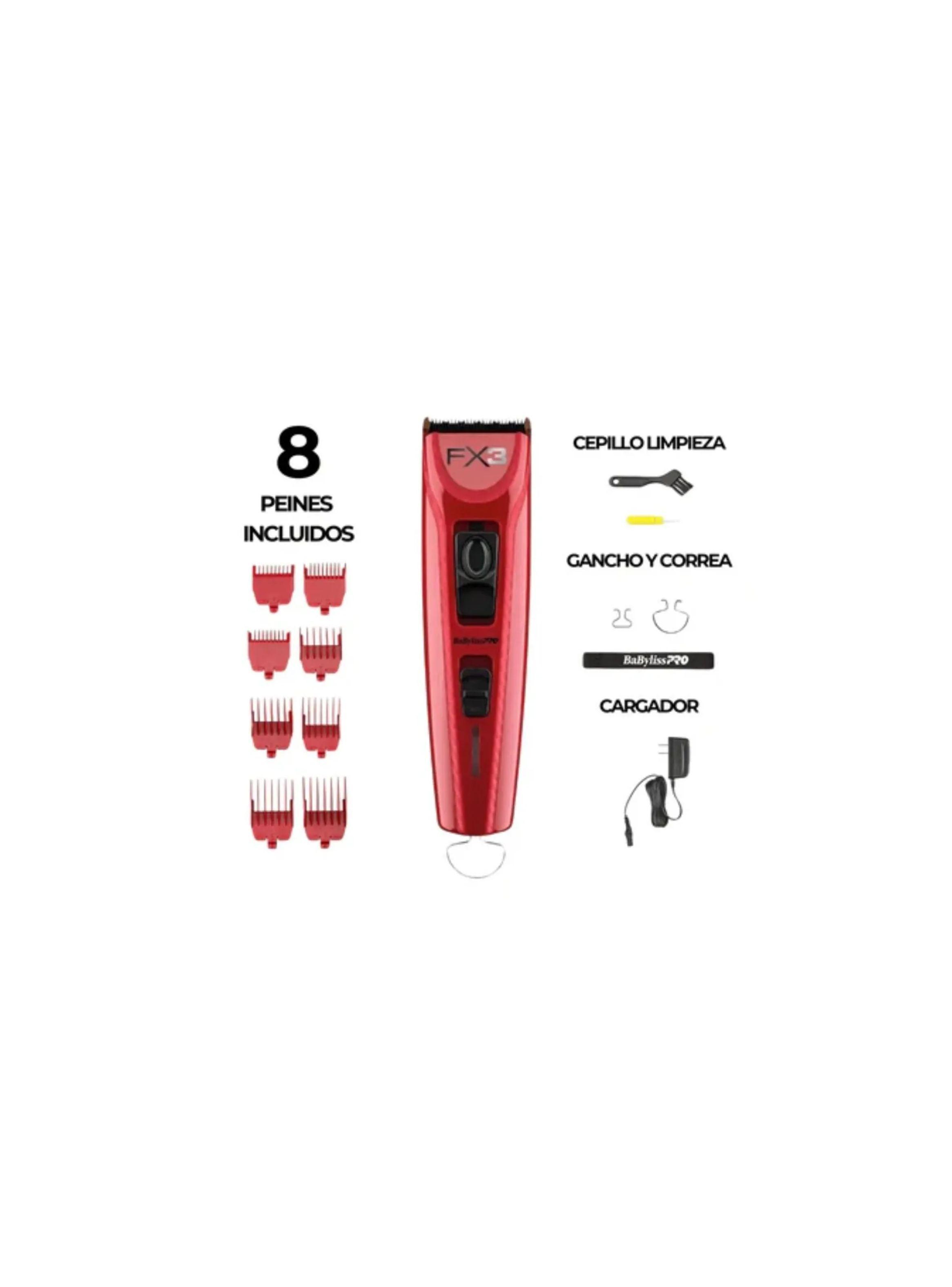 Cortadora De Pelo Profesional Babyliss Pro Fx3 Ferrari-2