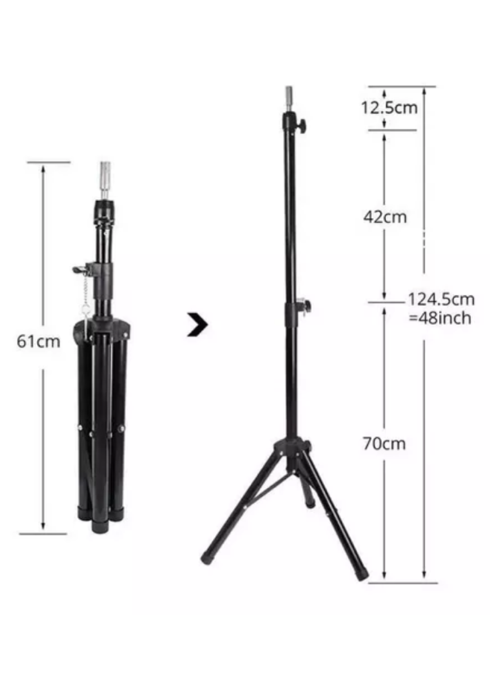 Atril Para Cabeza Técnica de Peluquería + Bolso de Traslado -3