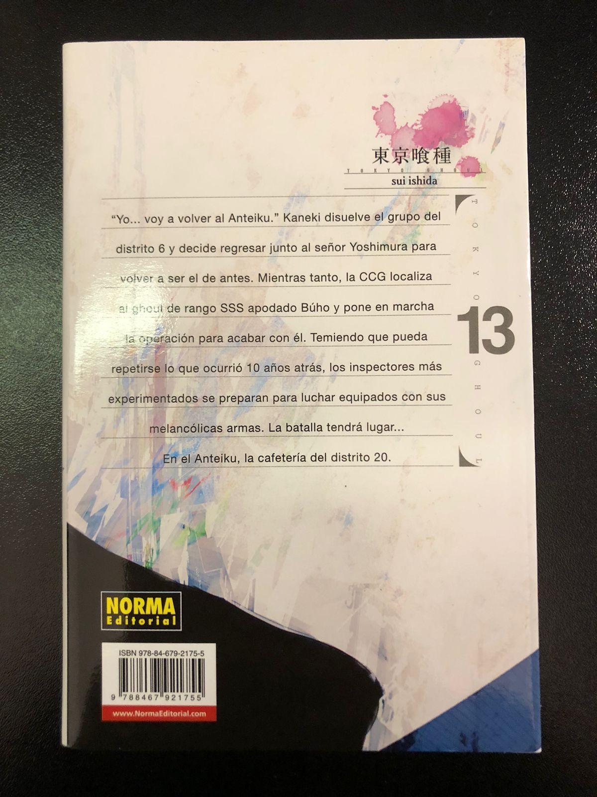 Tokyo Ghoul #13 - Norma Editorial-1