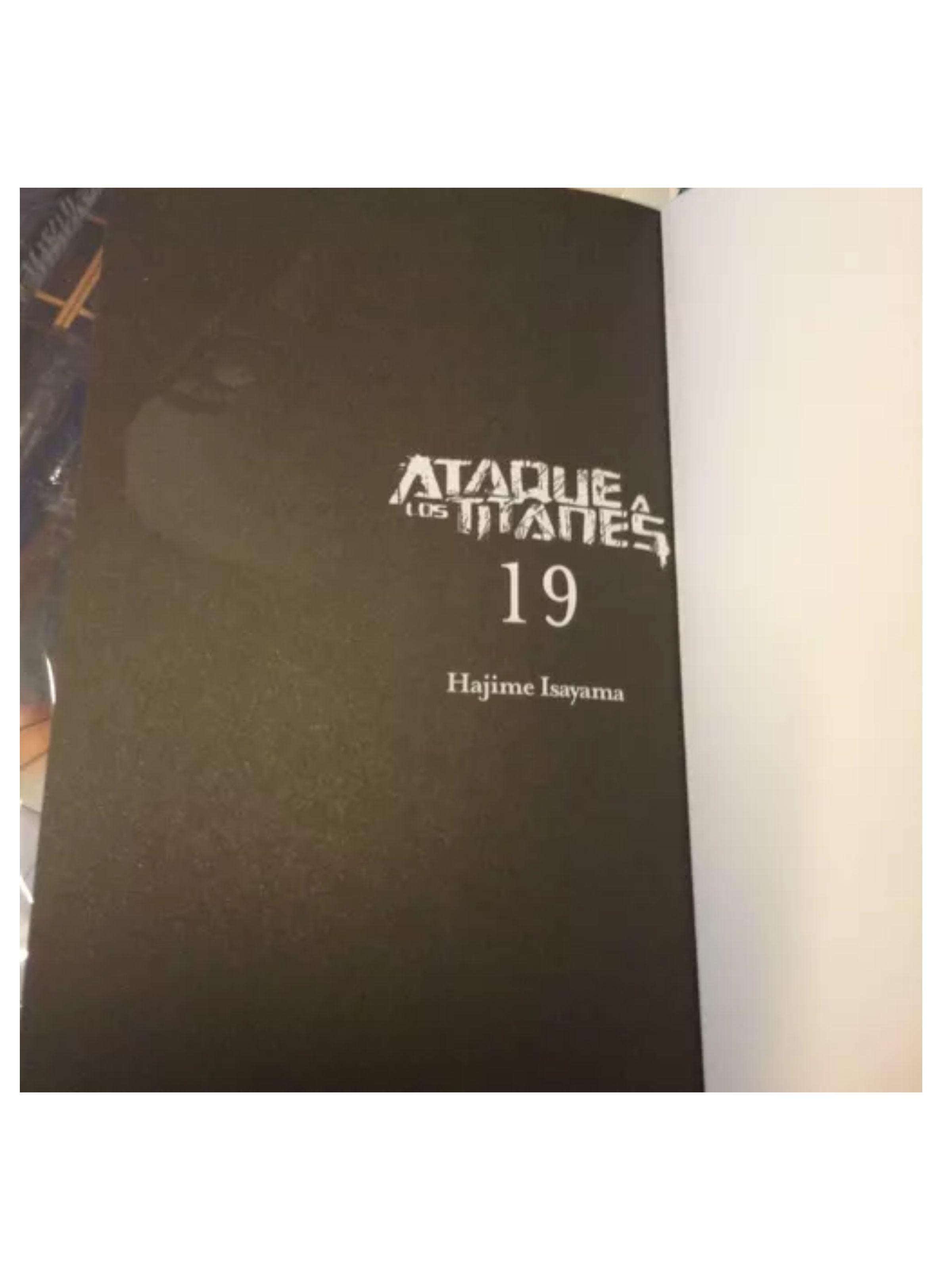 Shingeki No Kyojin  Ataque A Los Titanes #19-1