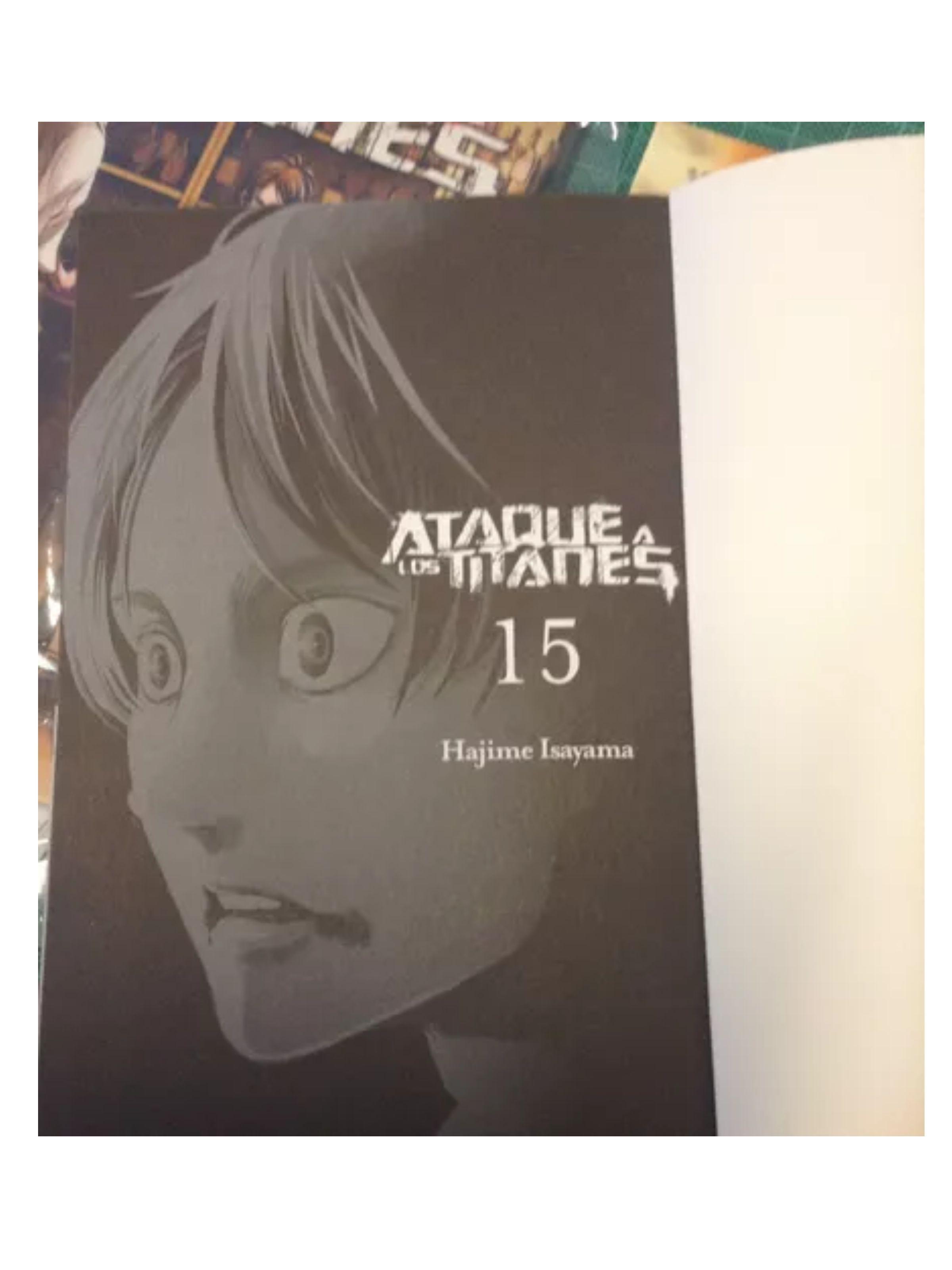 Shingeki No Kyojin  Ataque A Los Titanes #15-2