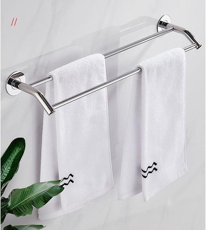 Porta Toalla Toallero Doble Barra 60 Cm-3