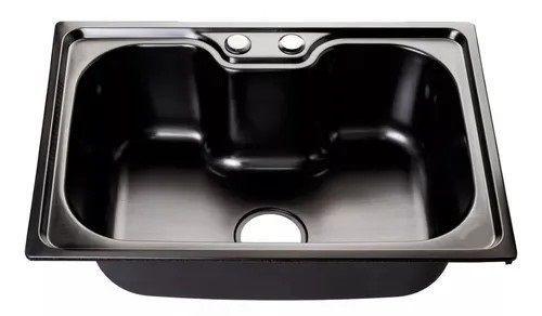 Lavaplatos Estilo Riñón 50x40 cm NEGRO-2