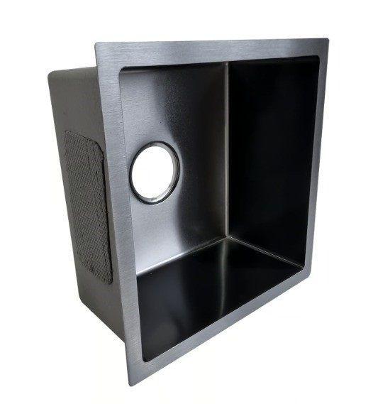 Lavaplatos Dekora 43x39cm 2mm Negro-2