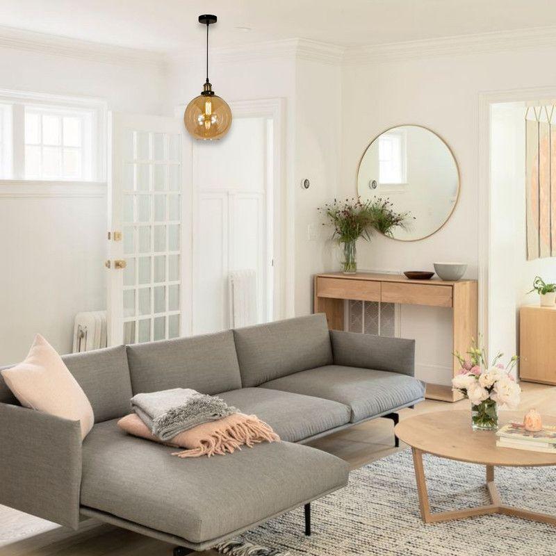 Lampara Colgante Individual Modelo VENUS Vidrio-2