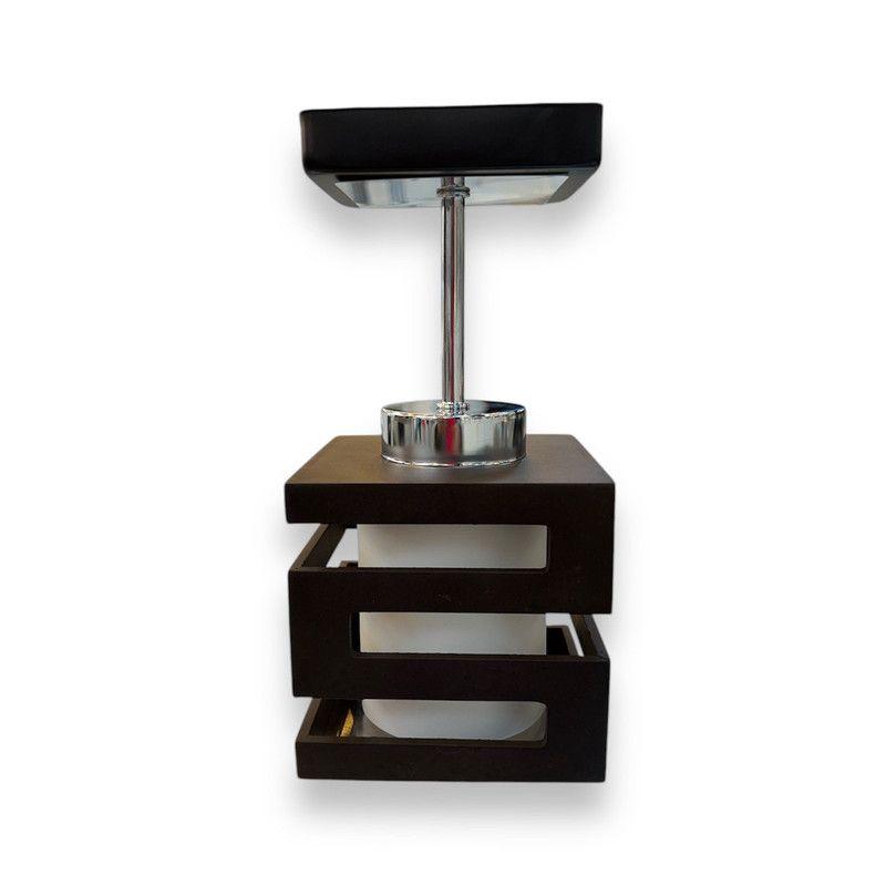 Lampara Aplique Techo Madera  Individual Modelo CONI - Dekora-2
