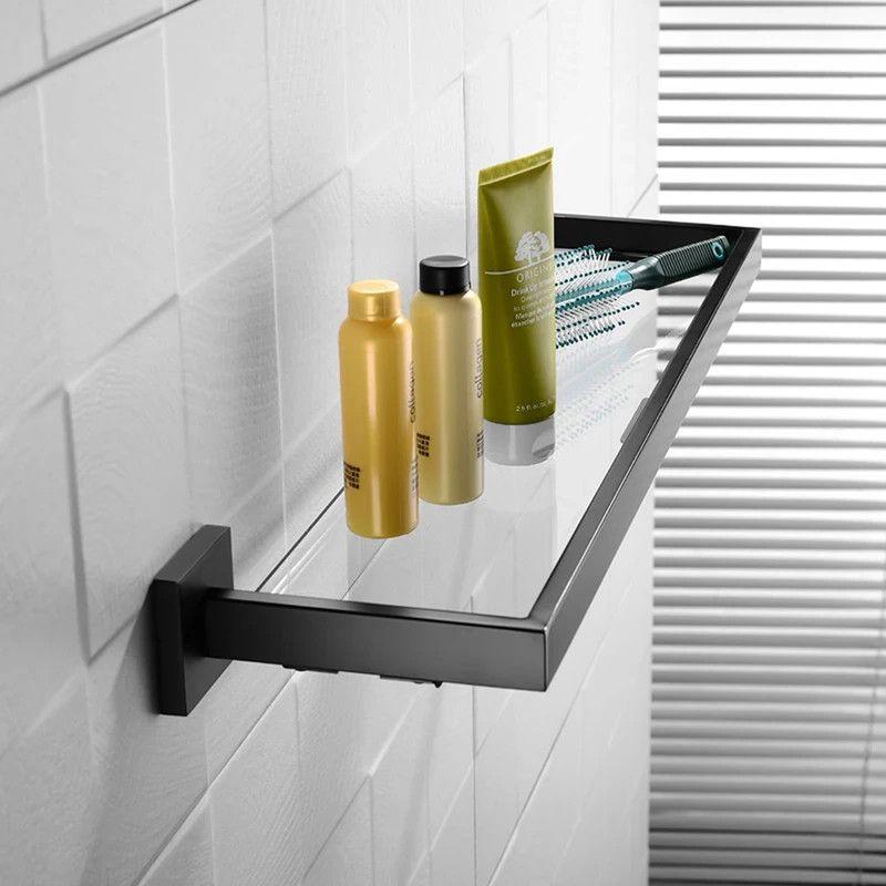 Repisa de Baño Moderna Color Grafito 50 cm-2