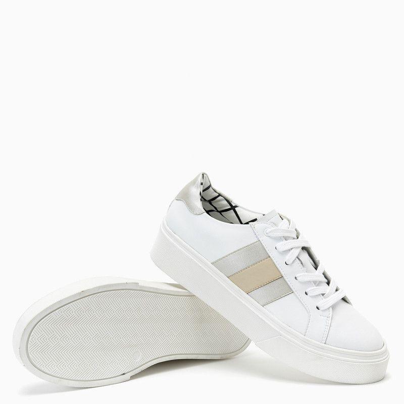 Zapatilla Sustentable Kruza Mujer Cima Champaña-2