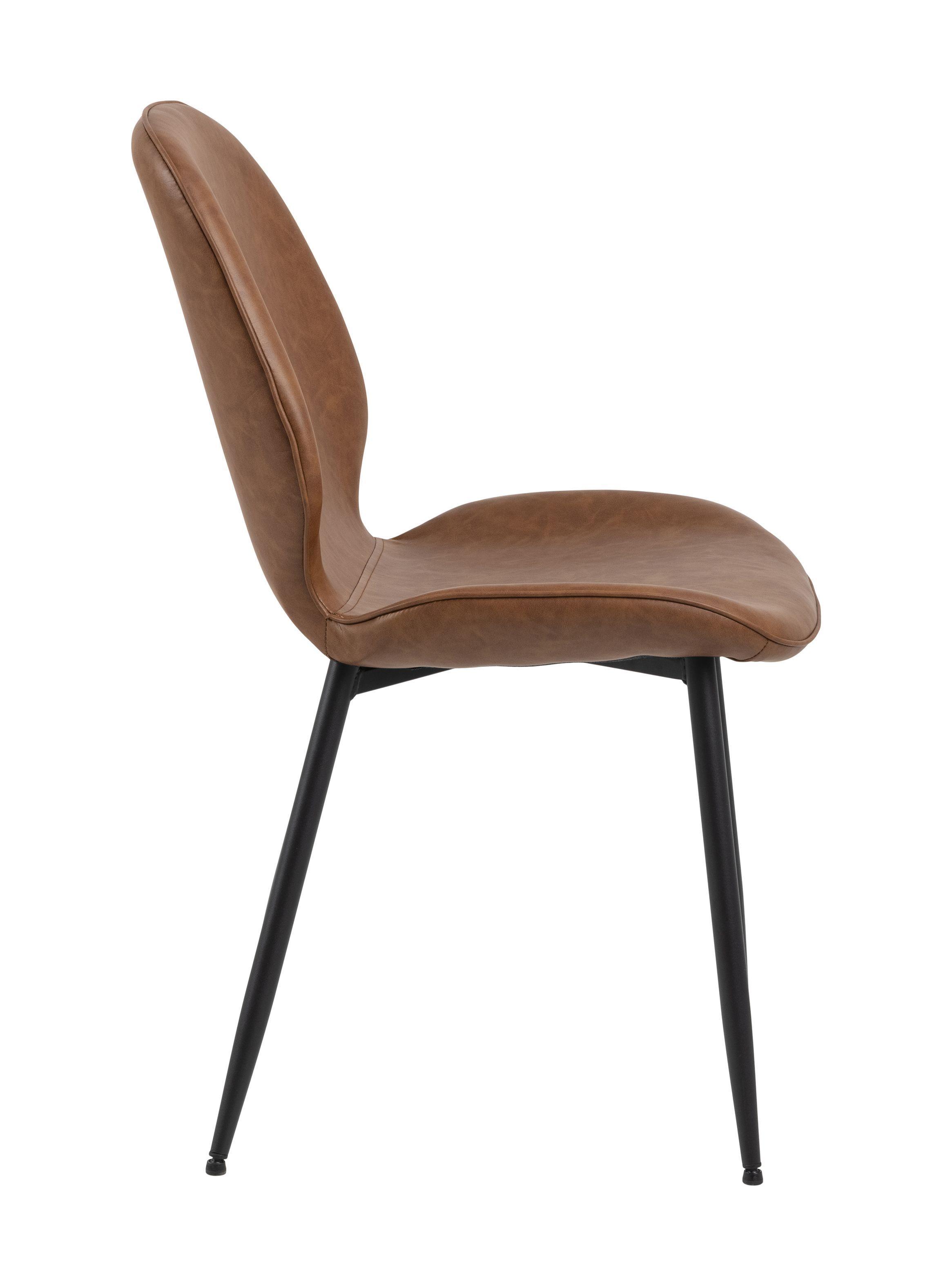 Silla de Comedor Lotta Café Set De 2 Unidades-6
