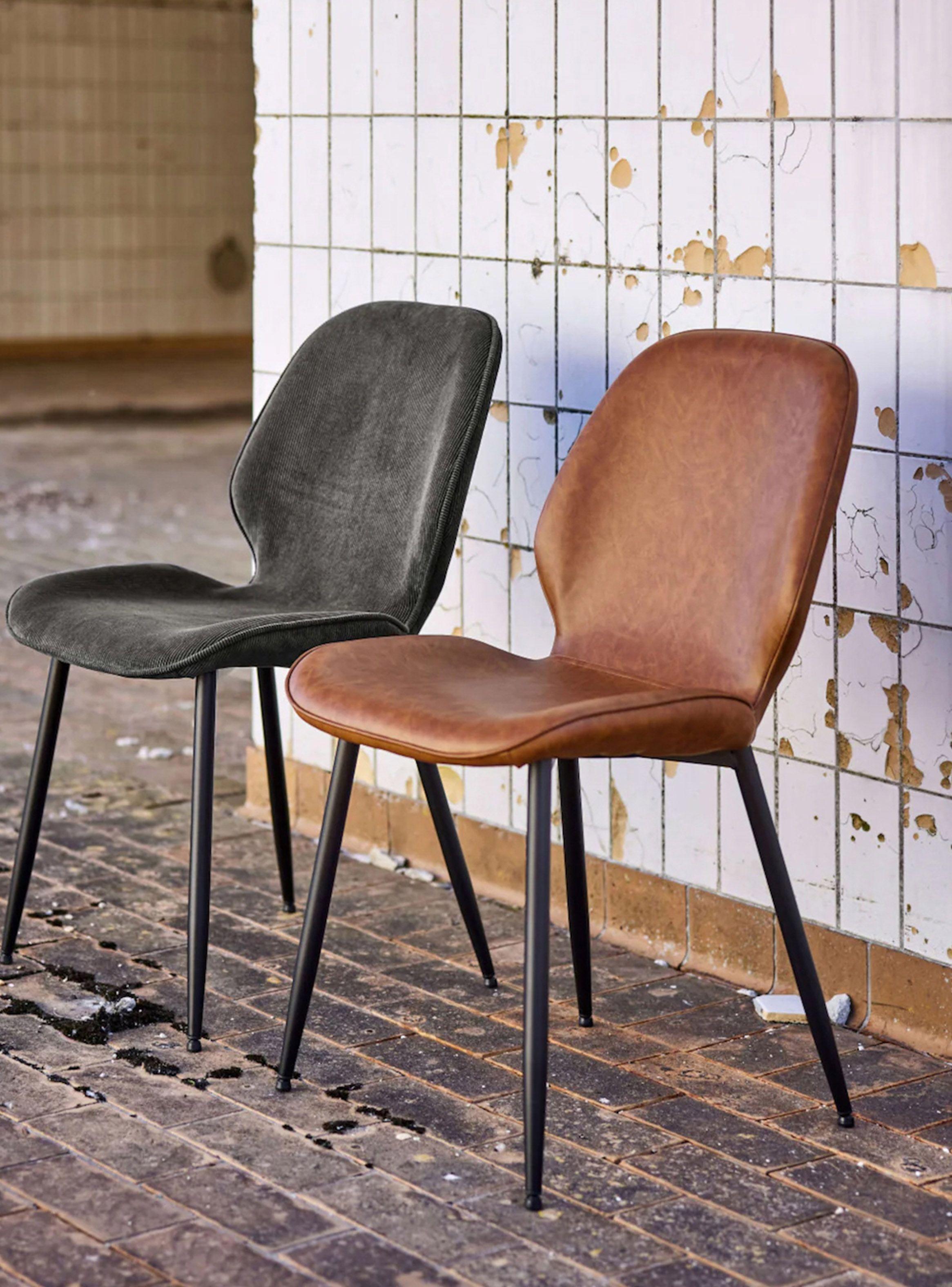 Silla de Comedor Lotta Café Set De 2 Unidades-5