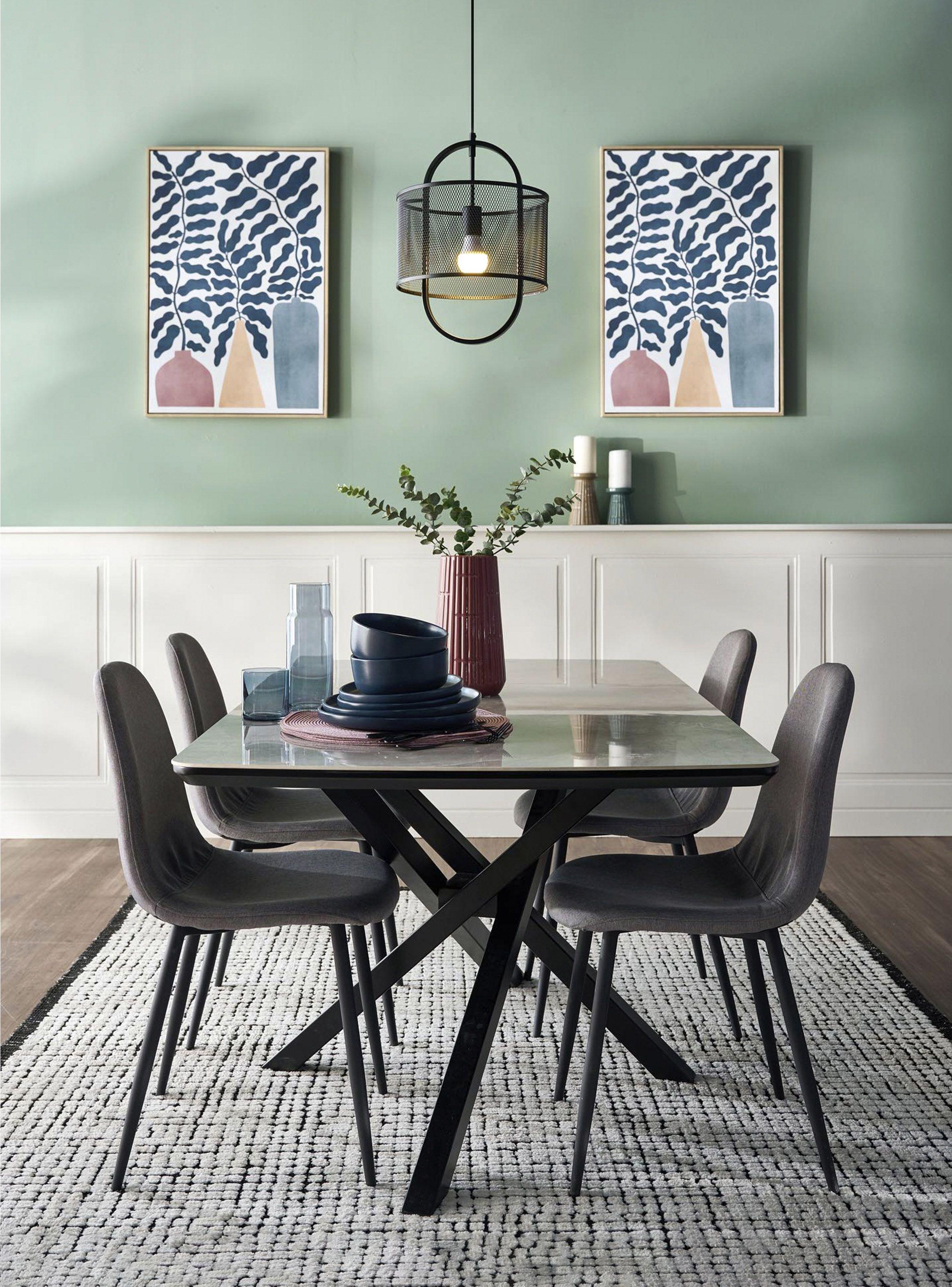 Silla De Comedor Legga Gris Set De 2 Unidades-6