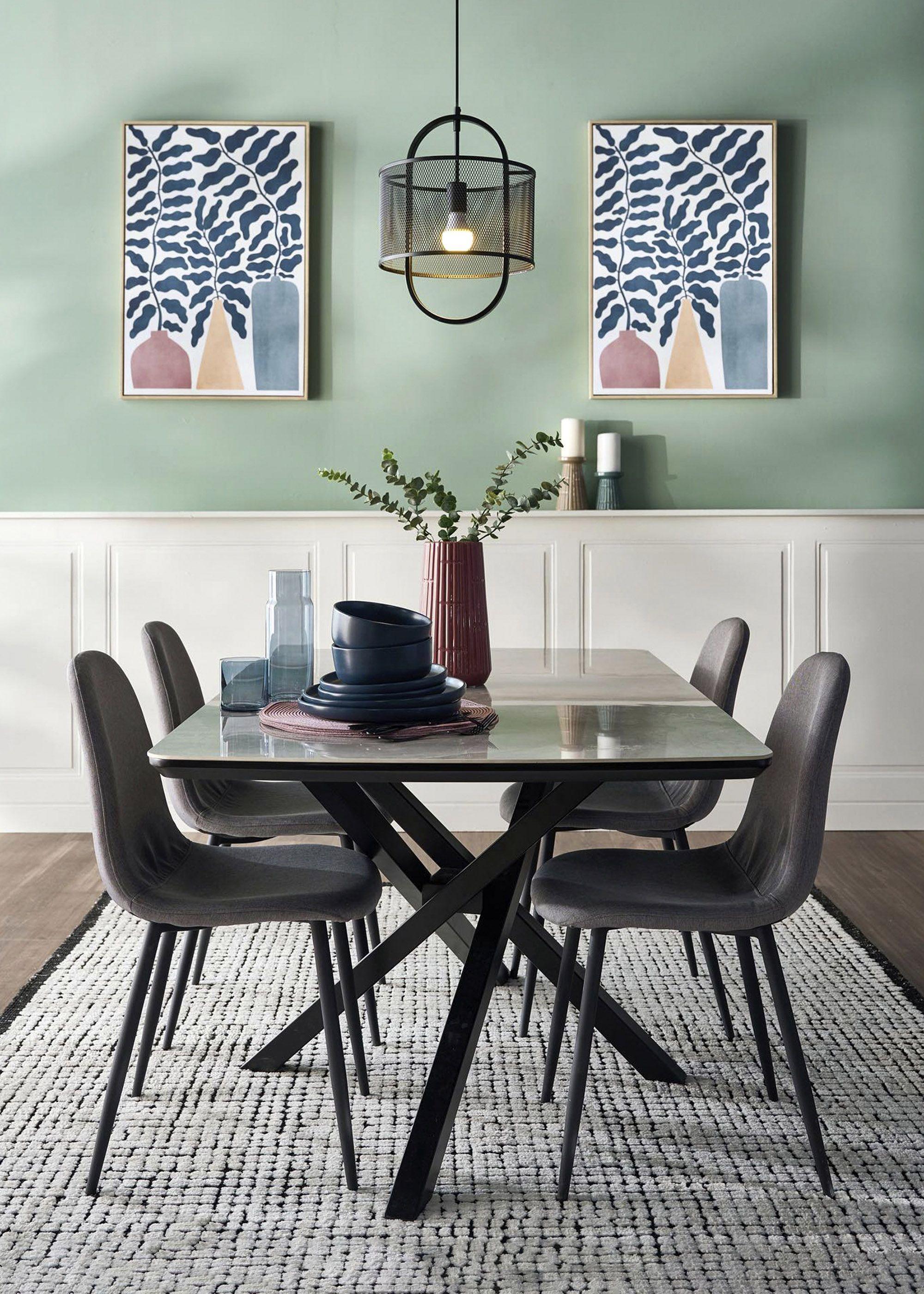 Silla De Comedor Legga Gris Set De 2 Unidades-2