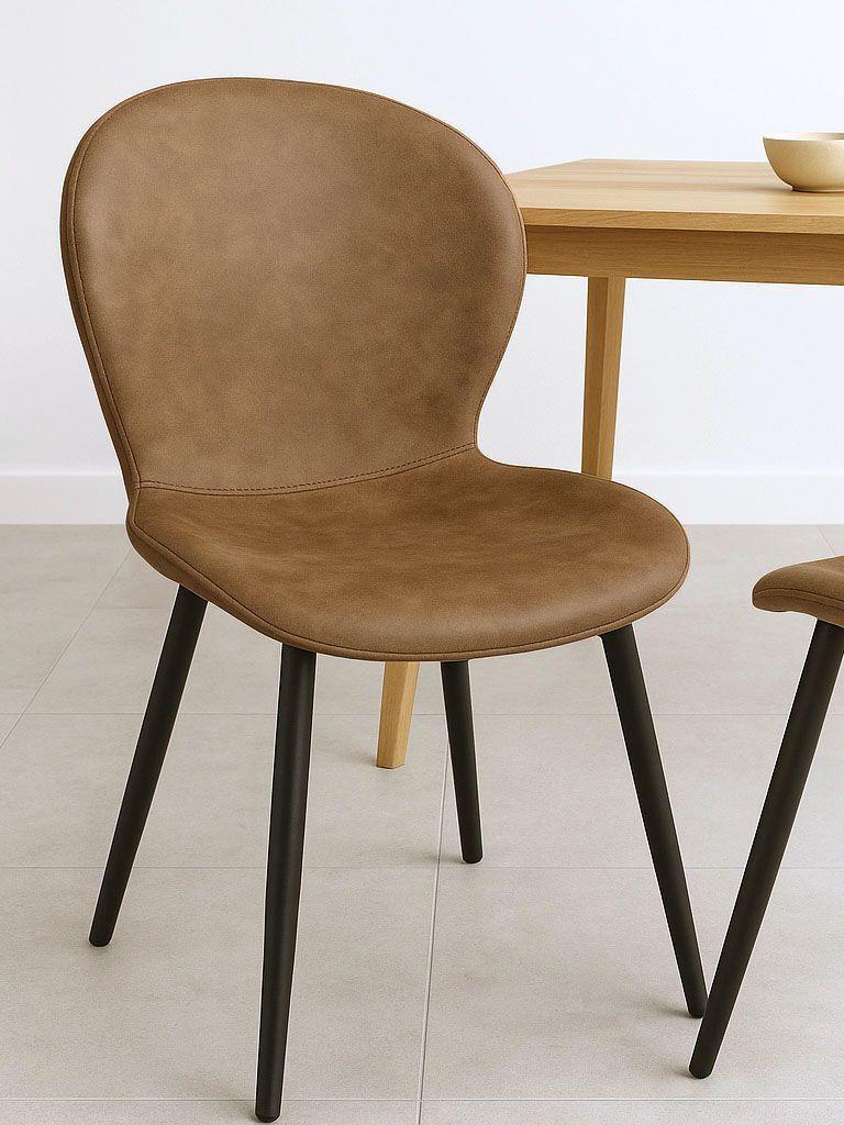 Sillas Allegra Camel Set x2-2