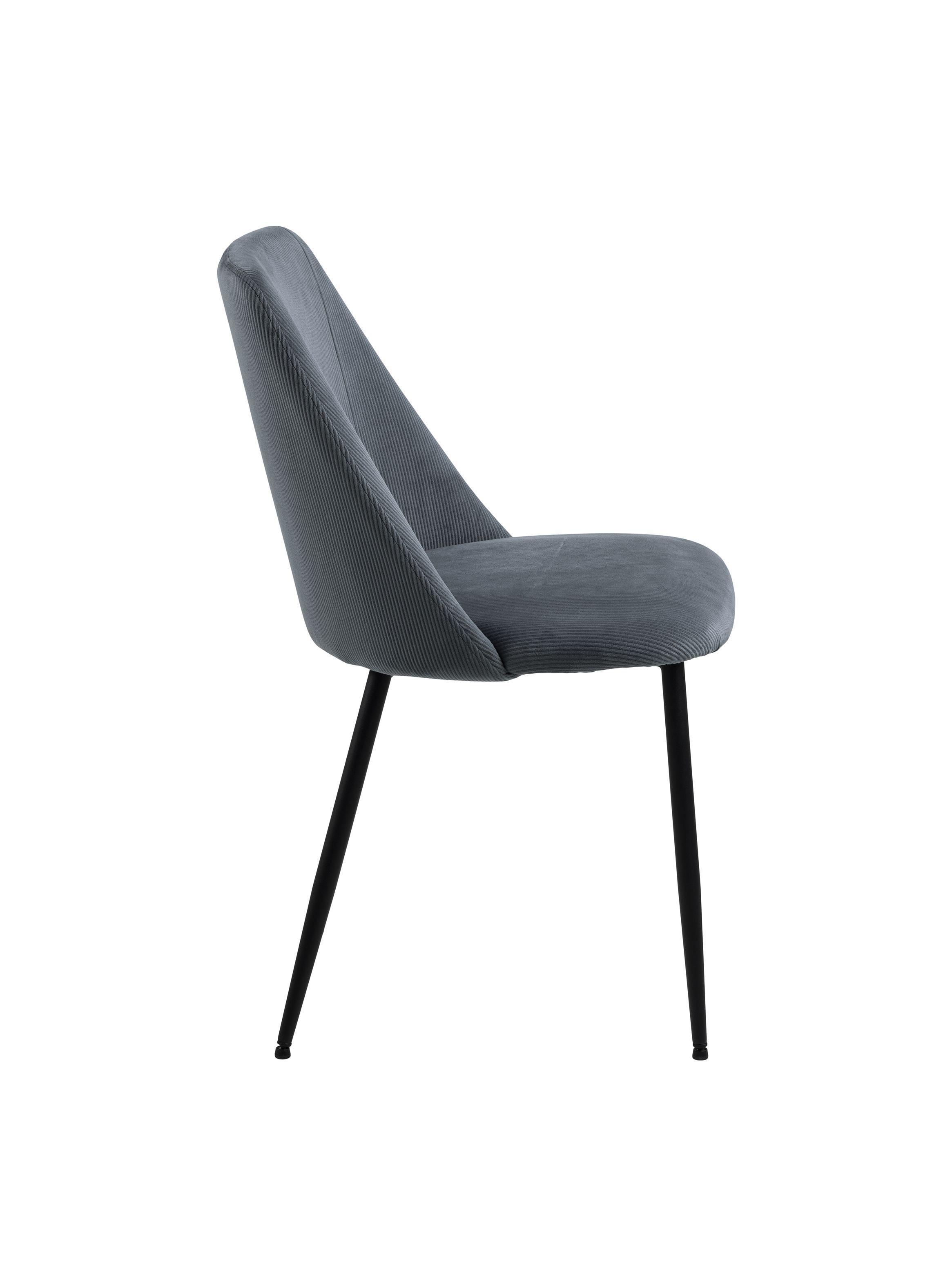 Silla De Comedor Flicka Gris Set de 4 Unidades-5