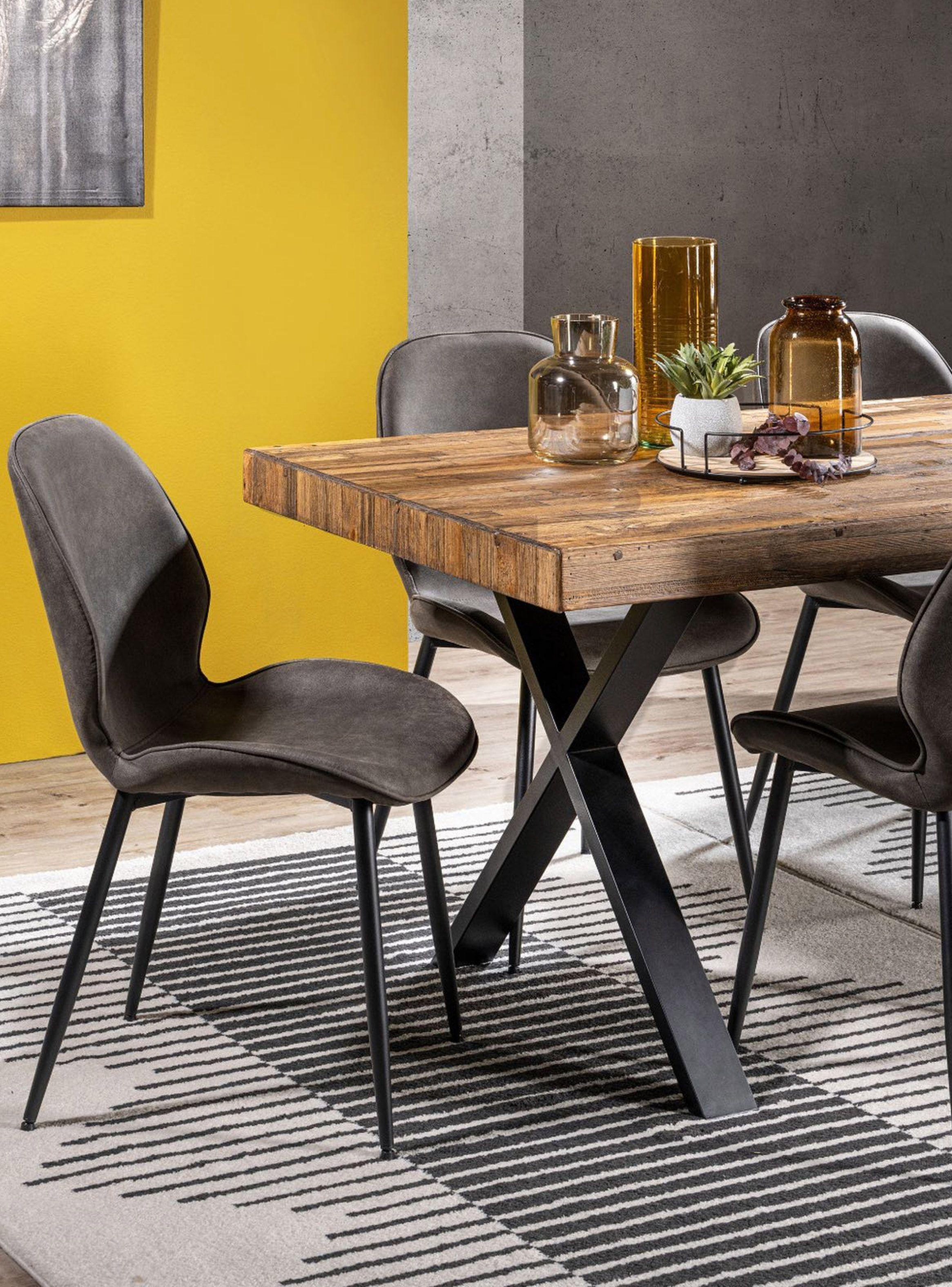 Silla Lotta Gris Set De 2 Unidades-2