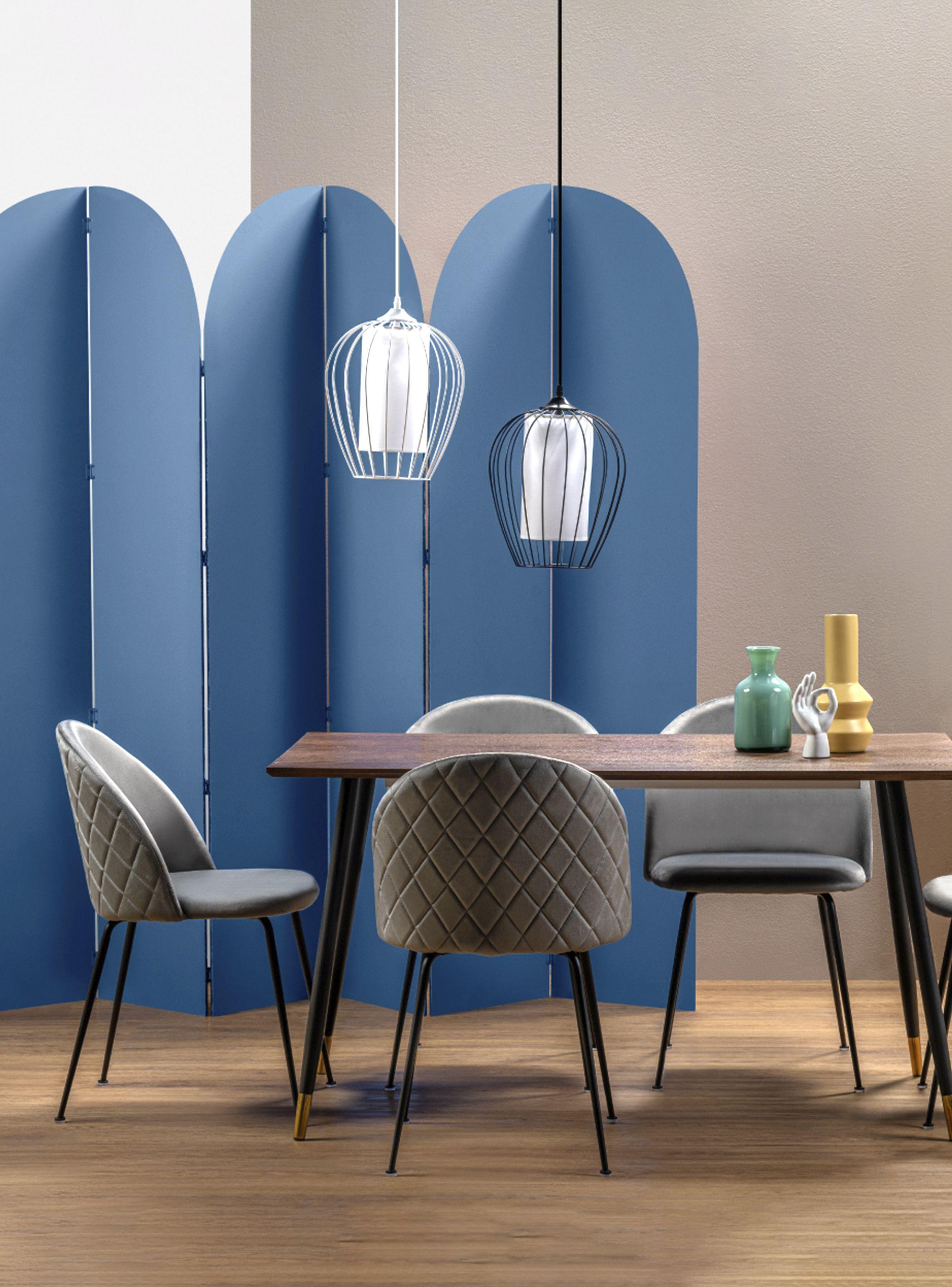 Silla De Comedor Dagmar Gris Set De 2 Unidades-3