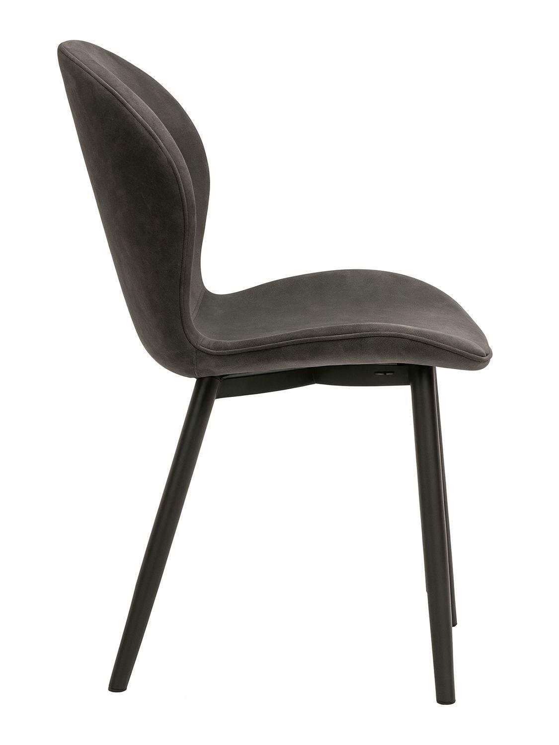 Sillas Allegra Gris Set x2 Cuero PU-2