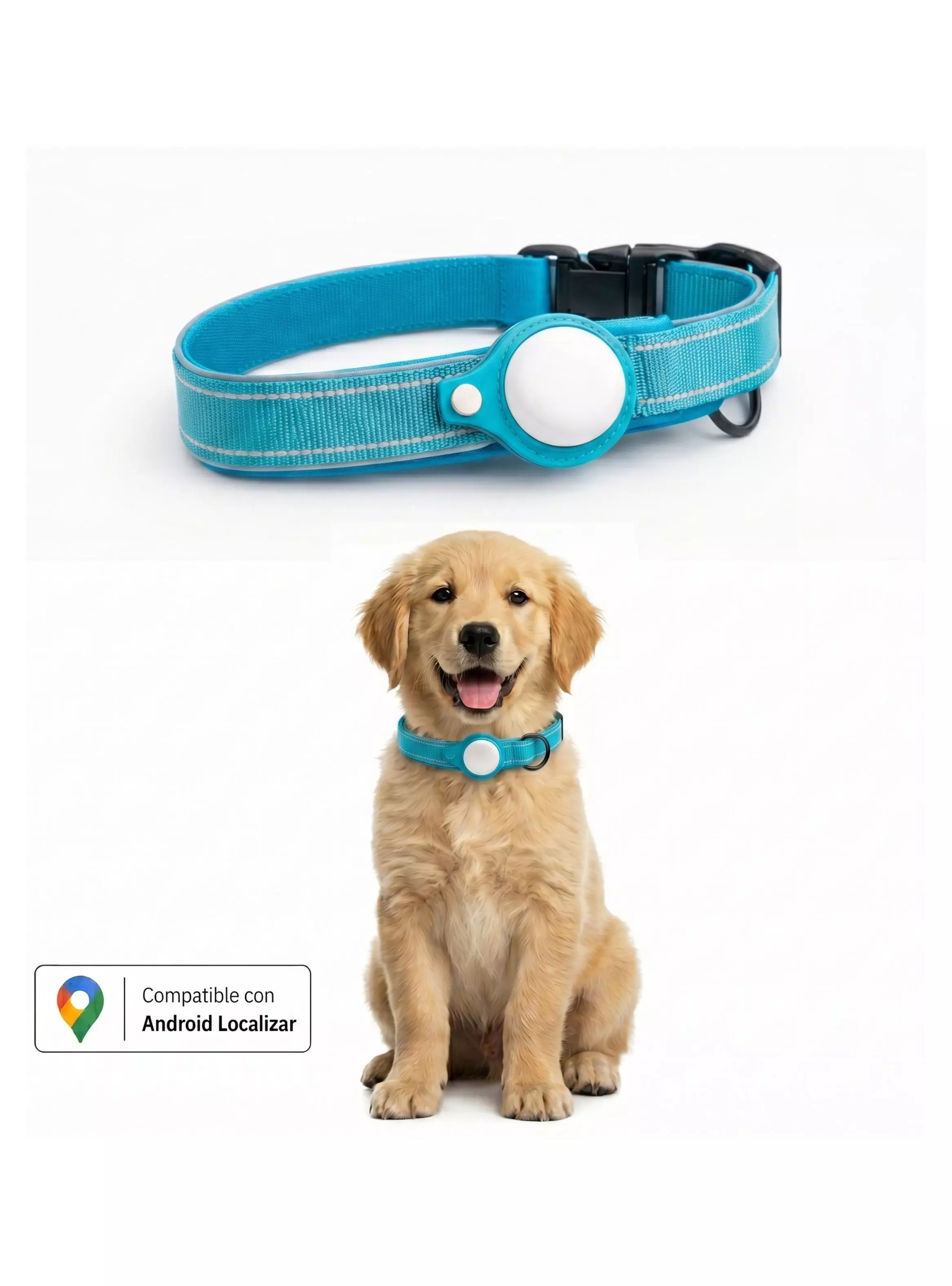 Collar para Perro con Localizador de Rastreo Global Android-0