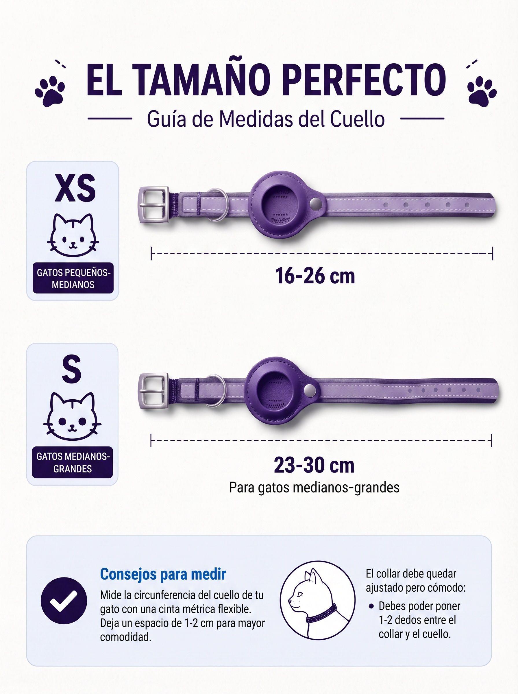 Collar de Gato con Localizador GPS compatible con Android Seguridad para tu Mascota-3