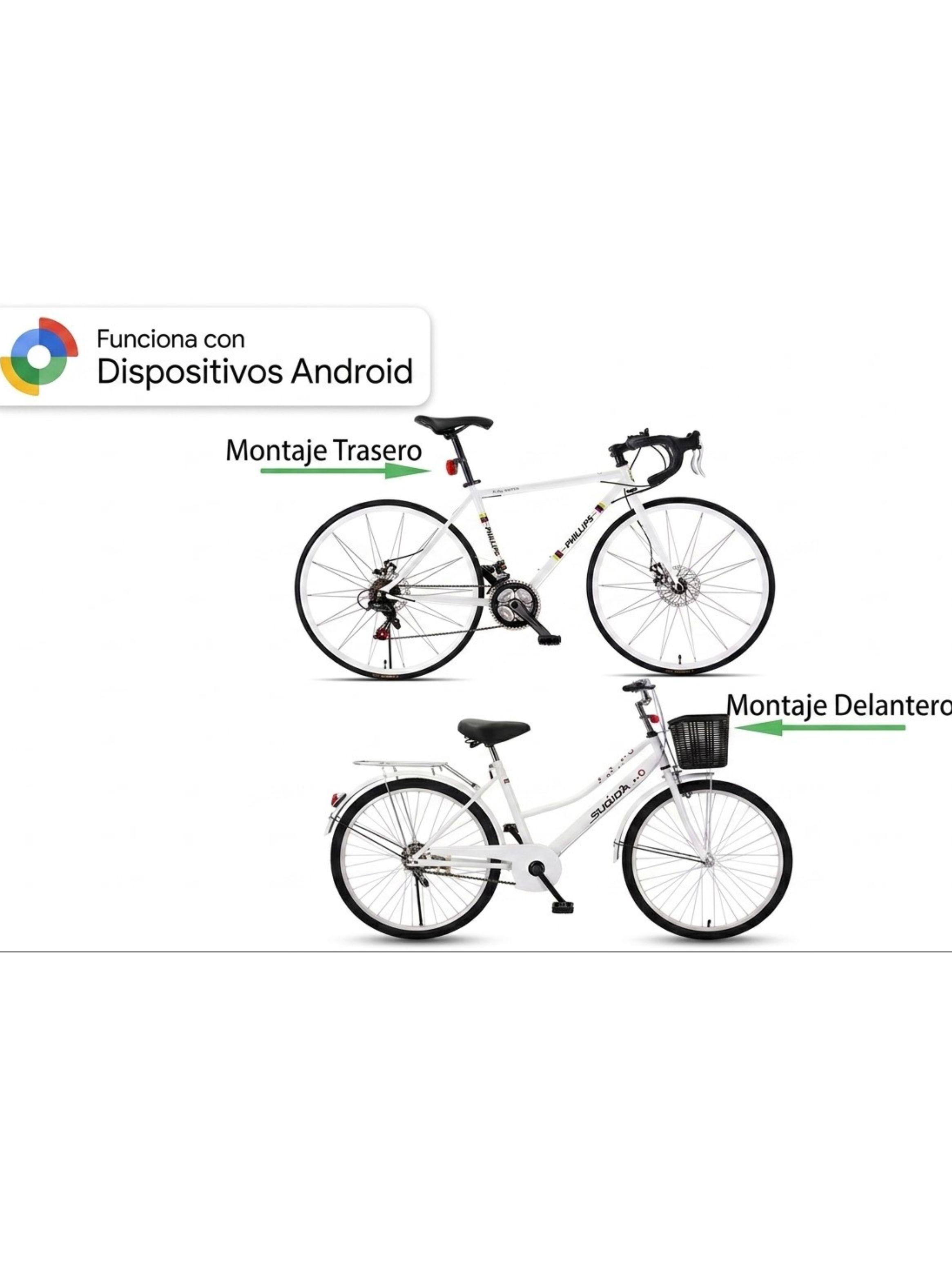 Reflector de Bicicleta con Localizador Oculto Android-2