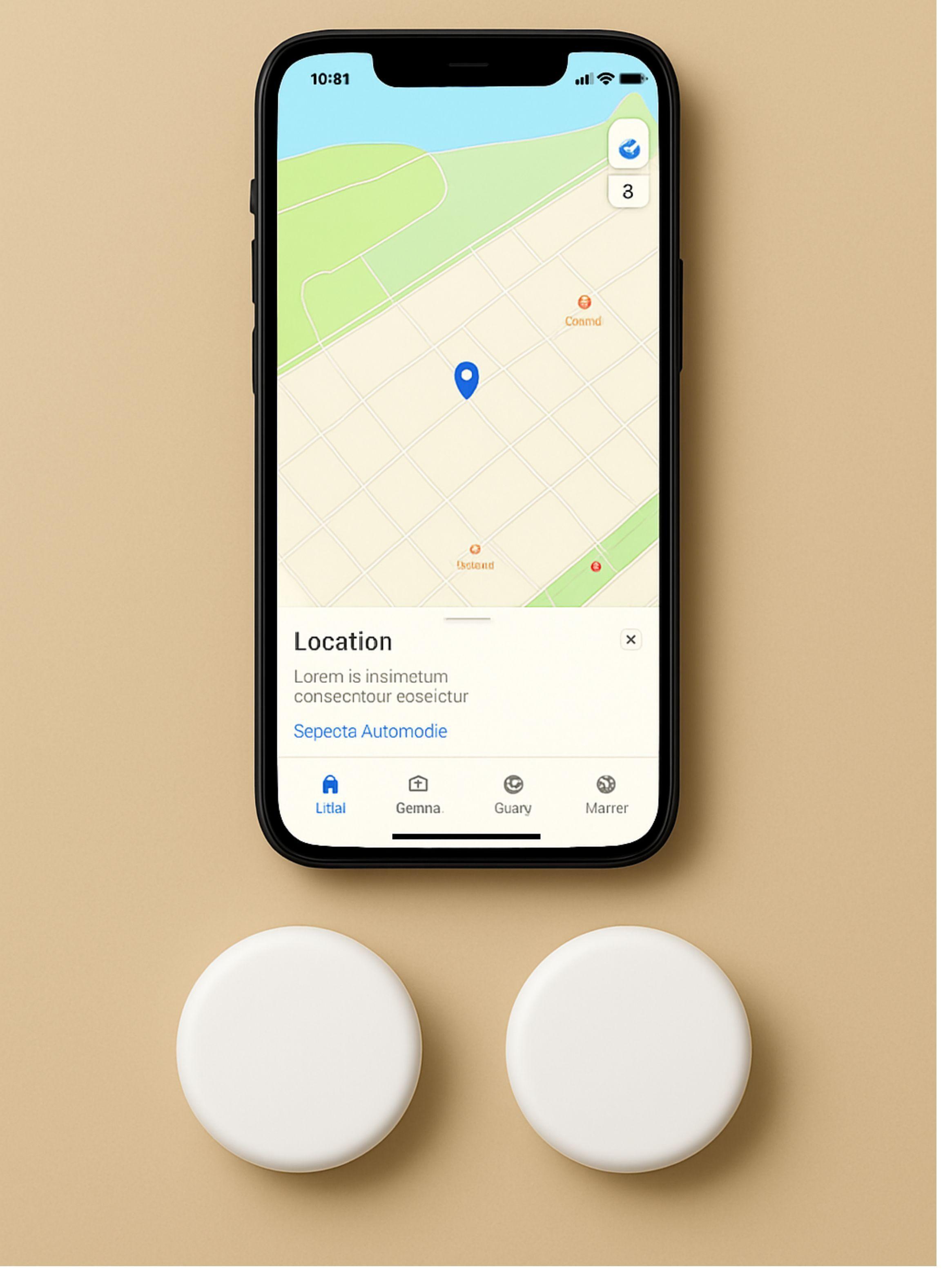 Combo 2 Localizadores GPS AirTag compatible con Apple Rastreo Inteligente en Doble Pack-2