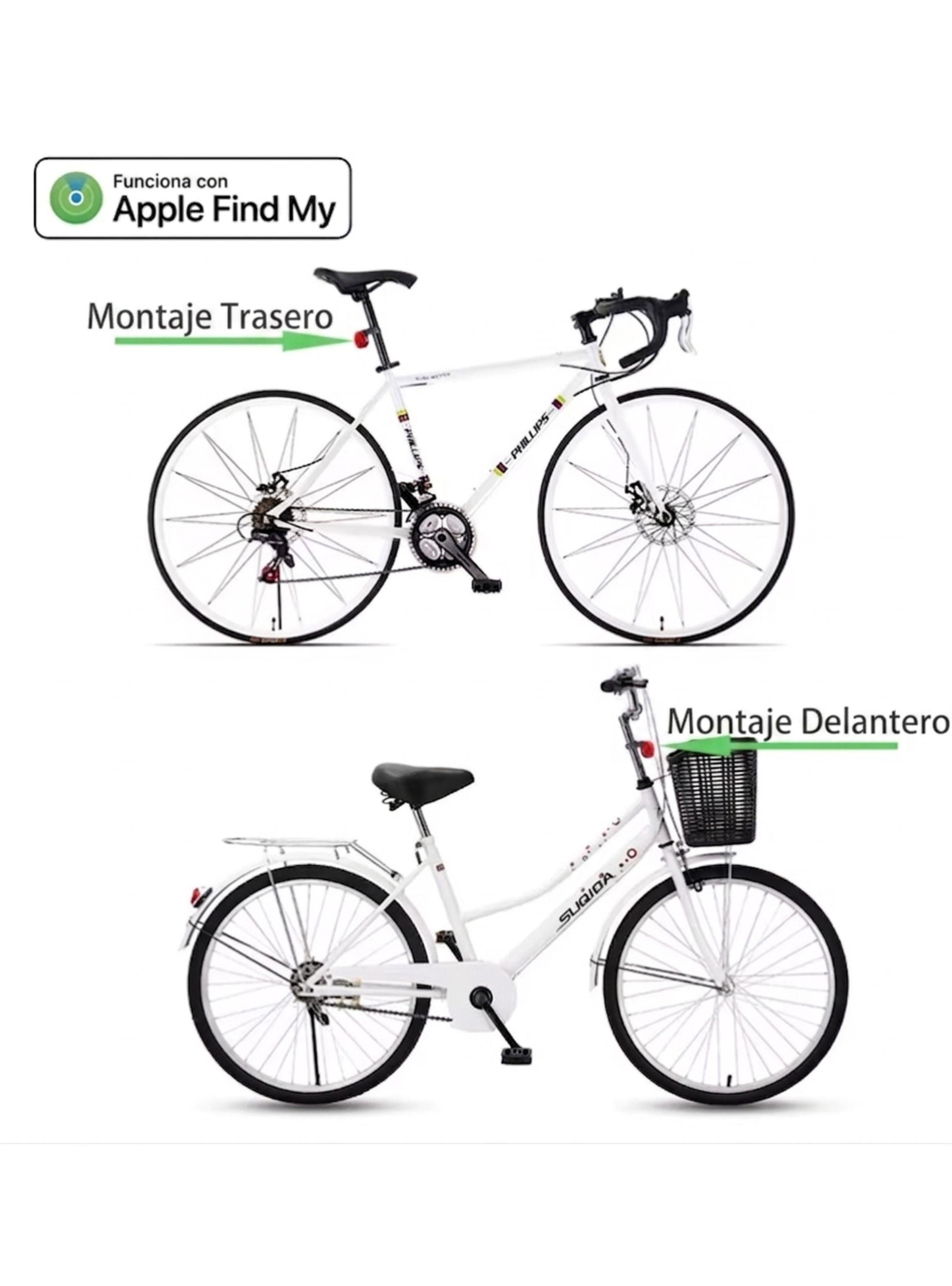 Reflector de Bicicleta con Localizador Oculto Apple-4