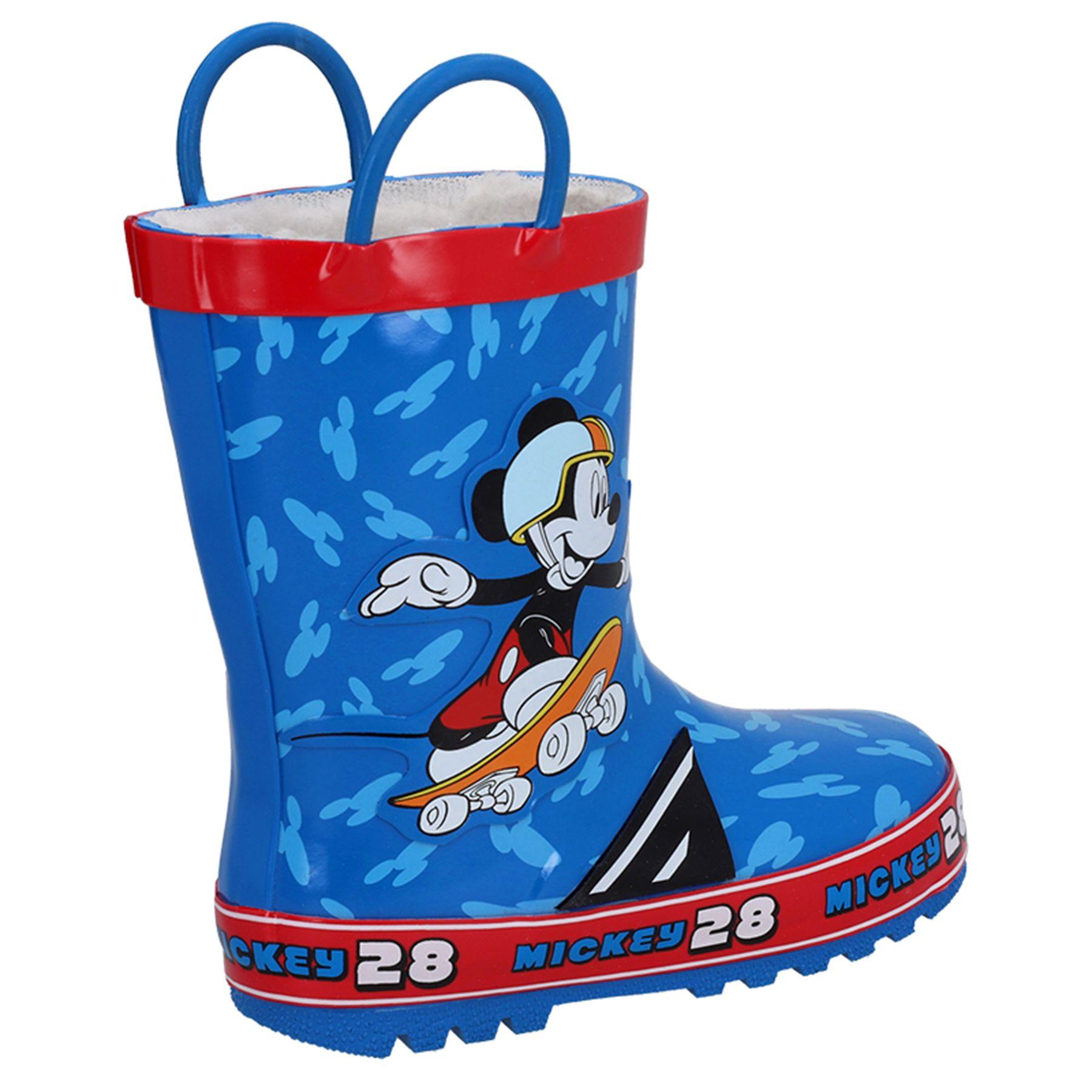 BOTAS DE AGUA MICKEY MOUSE INFANTIL-3