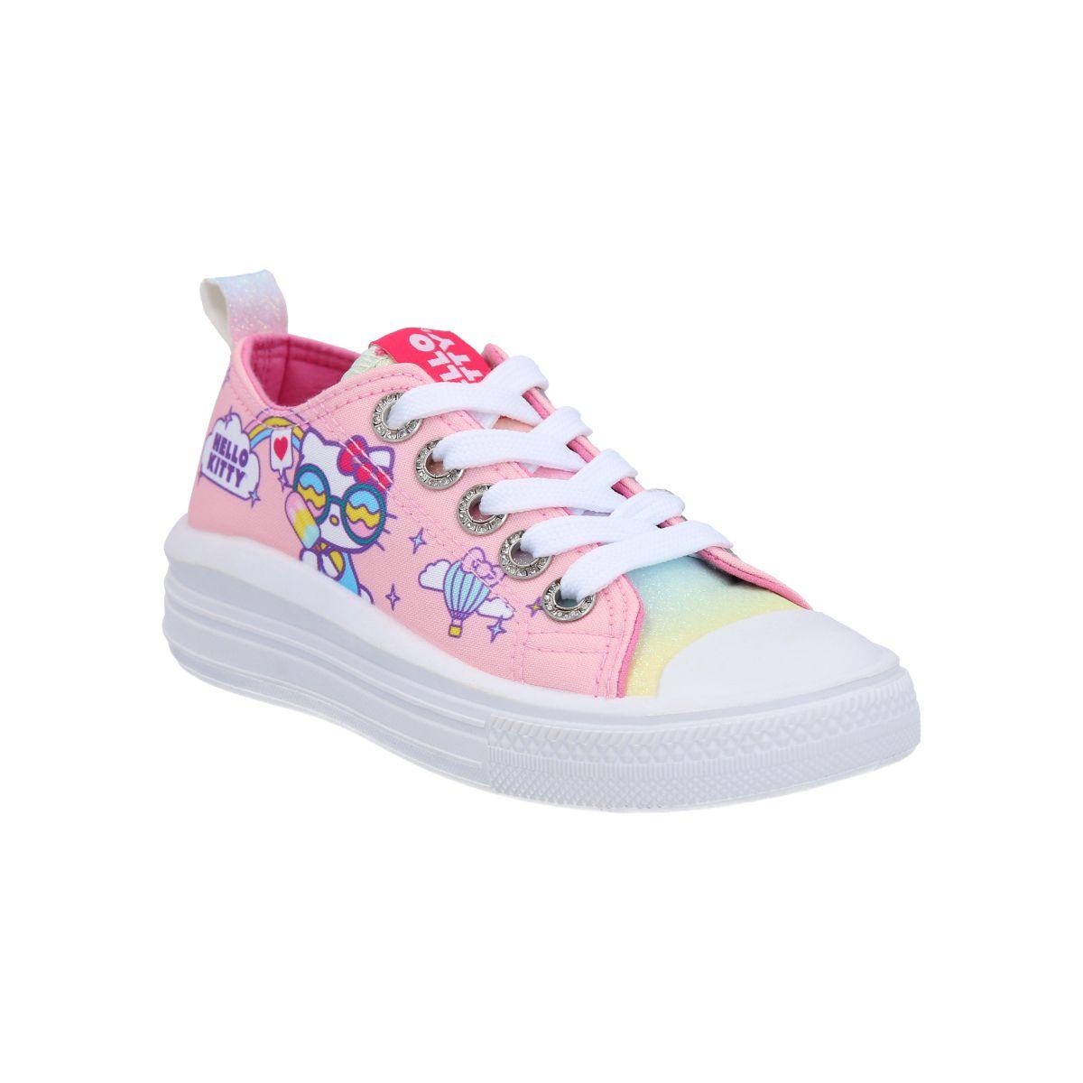 ZAPATILLAS HELLO KITTY LONA CON PLATAFORMA INFANTIL-1