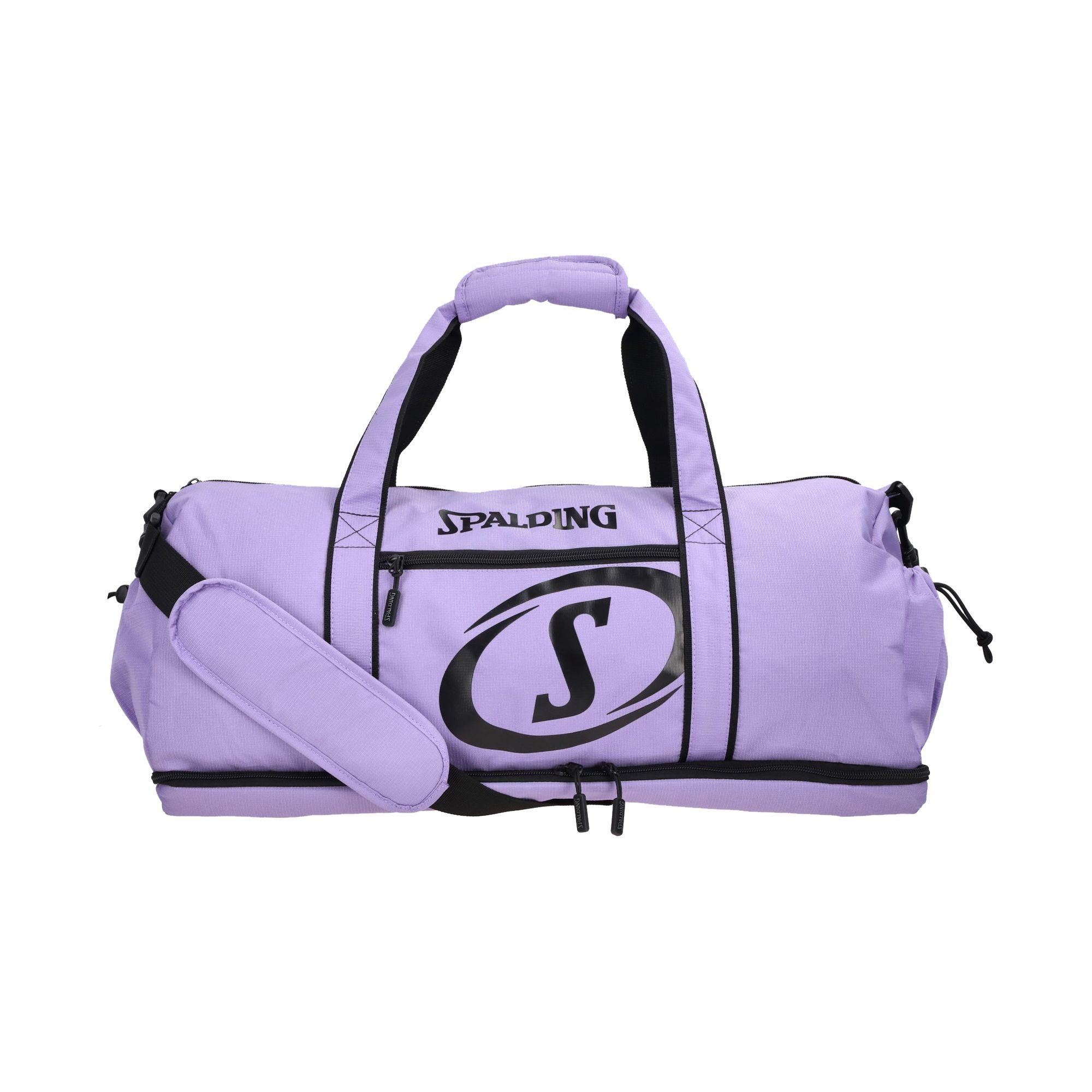 BOLSO FITNESS SPALDING LILA Lila Claro-0